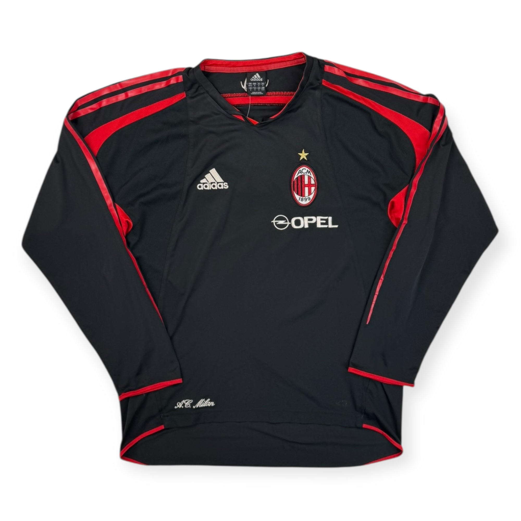 AC Milan 2004 L/S Training Shirt (M) – Full Time Fits