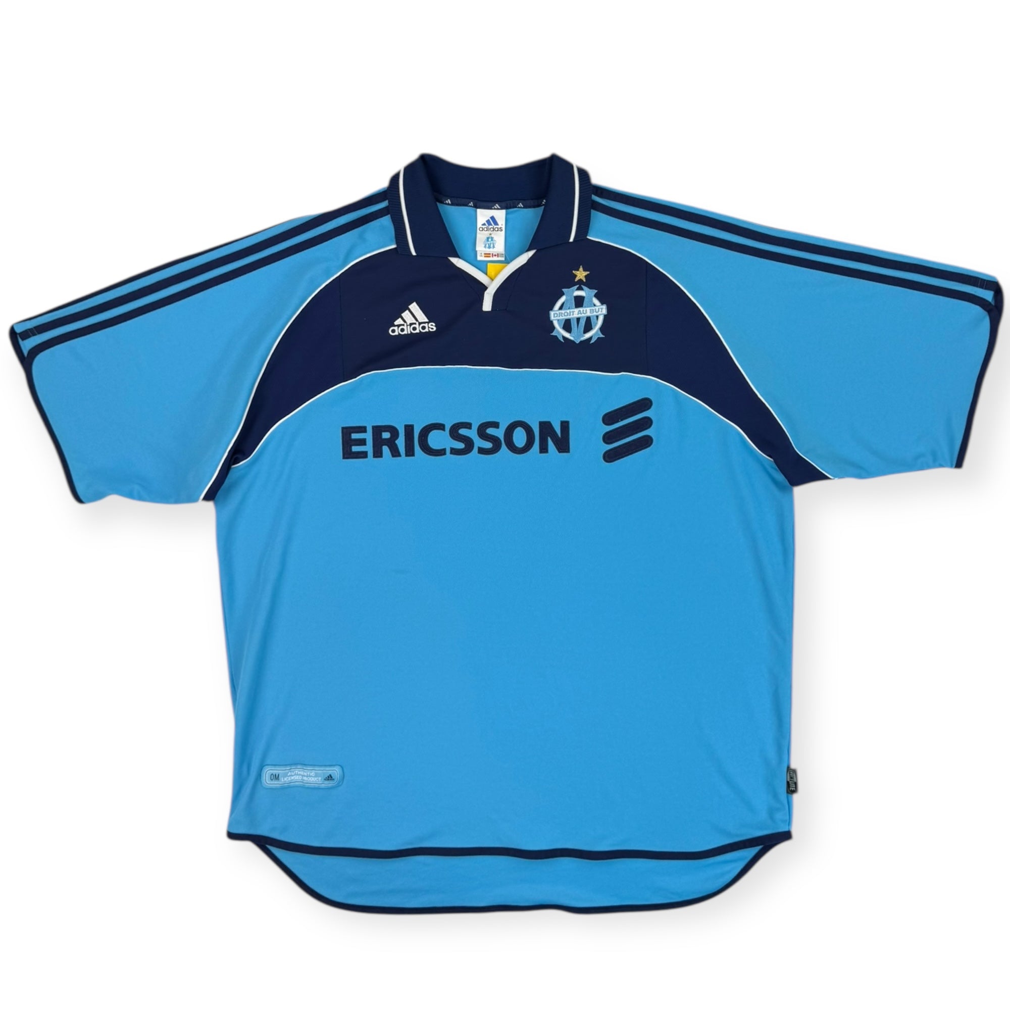 ウェア 00s Adidas Marseille  Shirt Y2K 00s Adidas Marseille Home Shirt Y2K