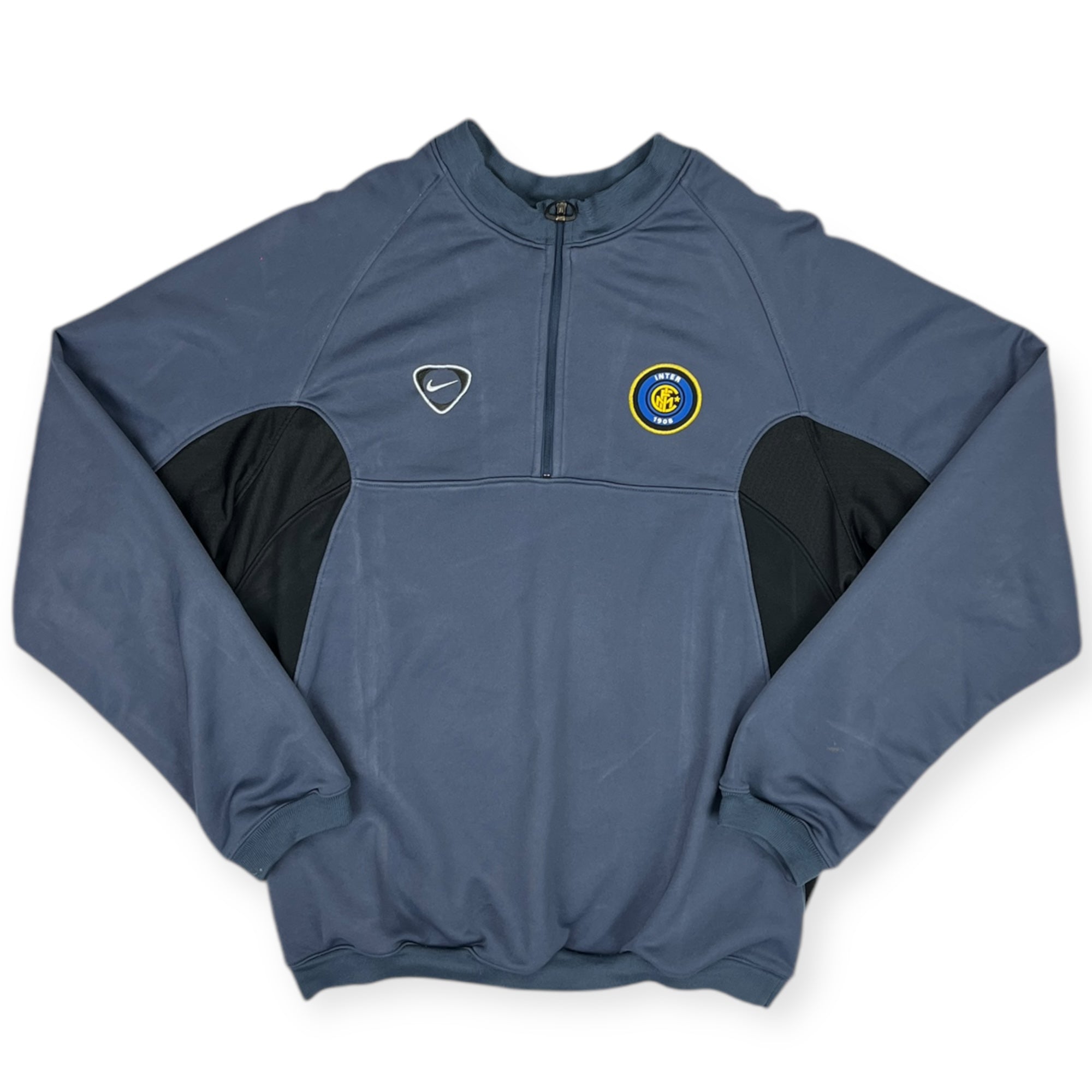 Inter Milan Jumper Inter Milan Retro Football Hoodie Black