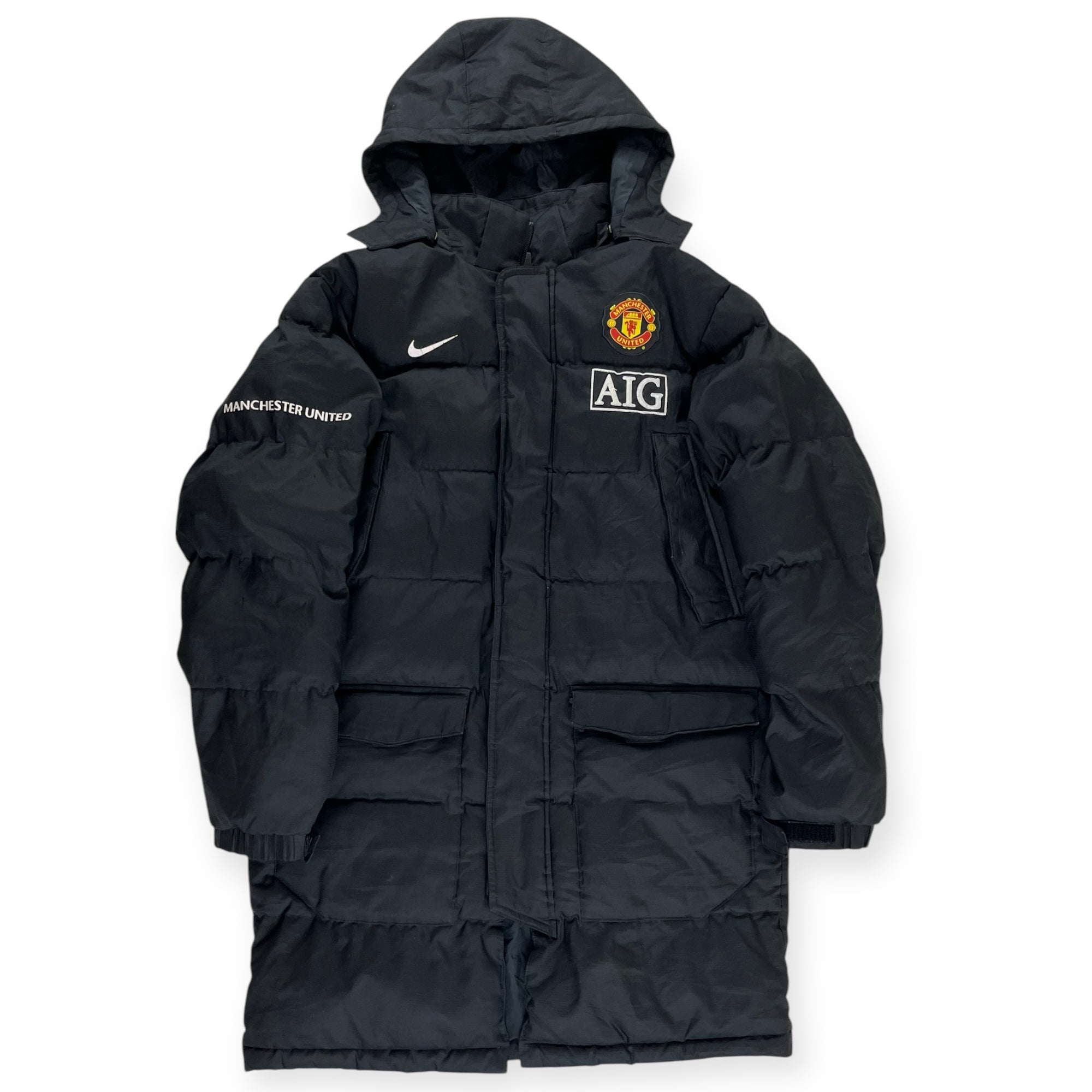 Manchester United 2008 Padded Bench Coat (XS) – Full Time Fits