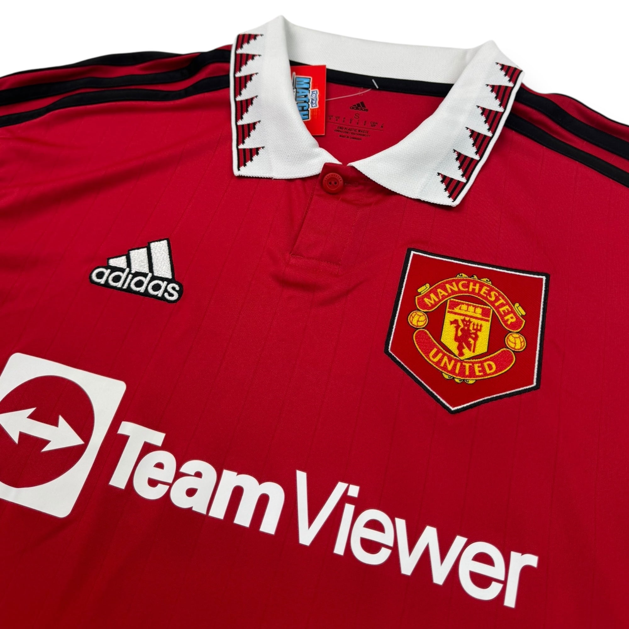 Manchester United 2022 Home Shirt L/S (S)