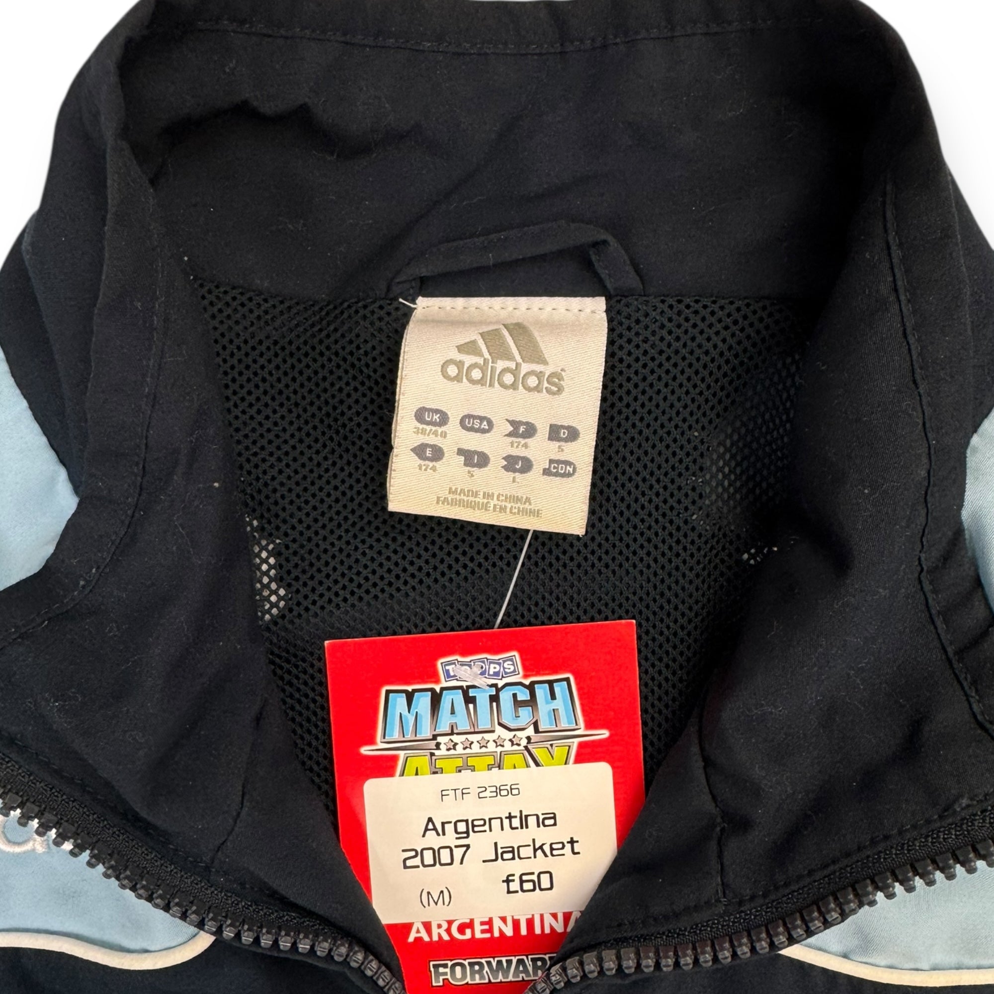 Argentina 2007 Tracksuit Jacket (M)