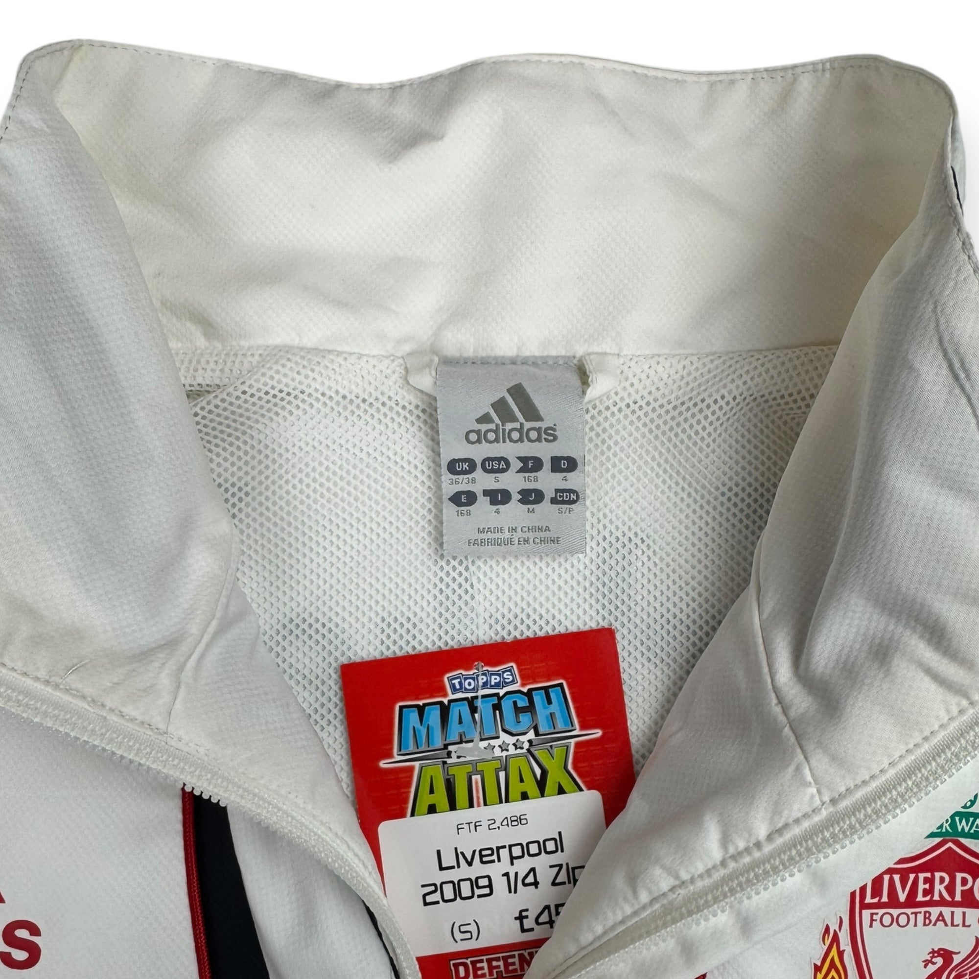 Liverpool 2009 1/4 Zip Windbreaker (S)