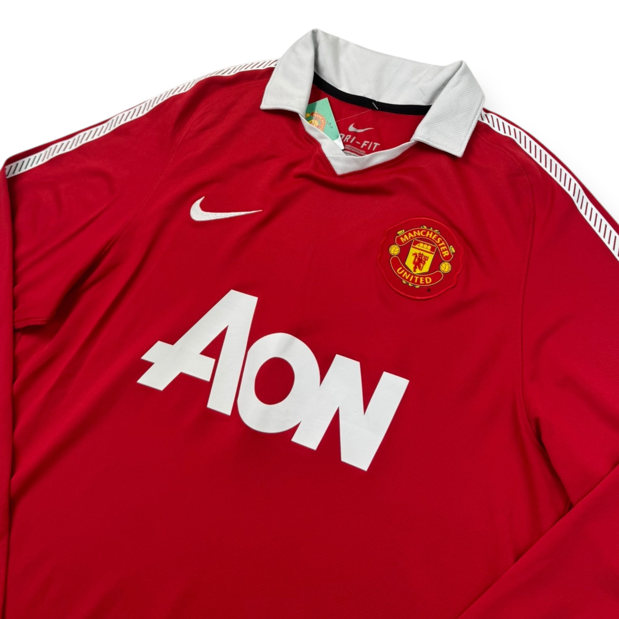 Manchester United 2010 Home Shirt L/S (M)