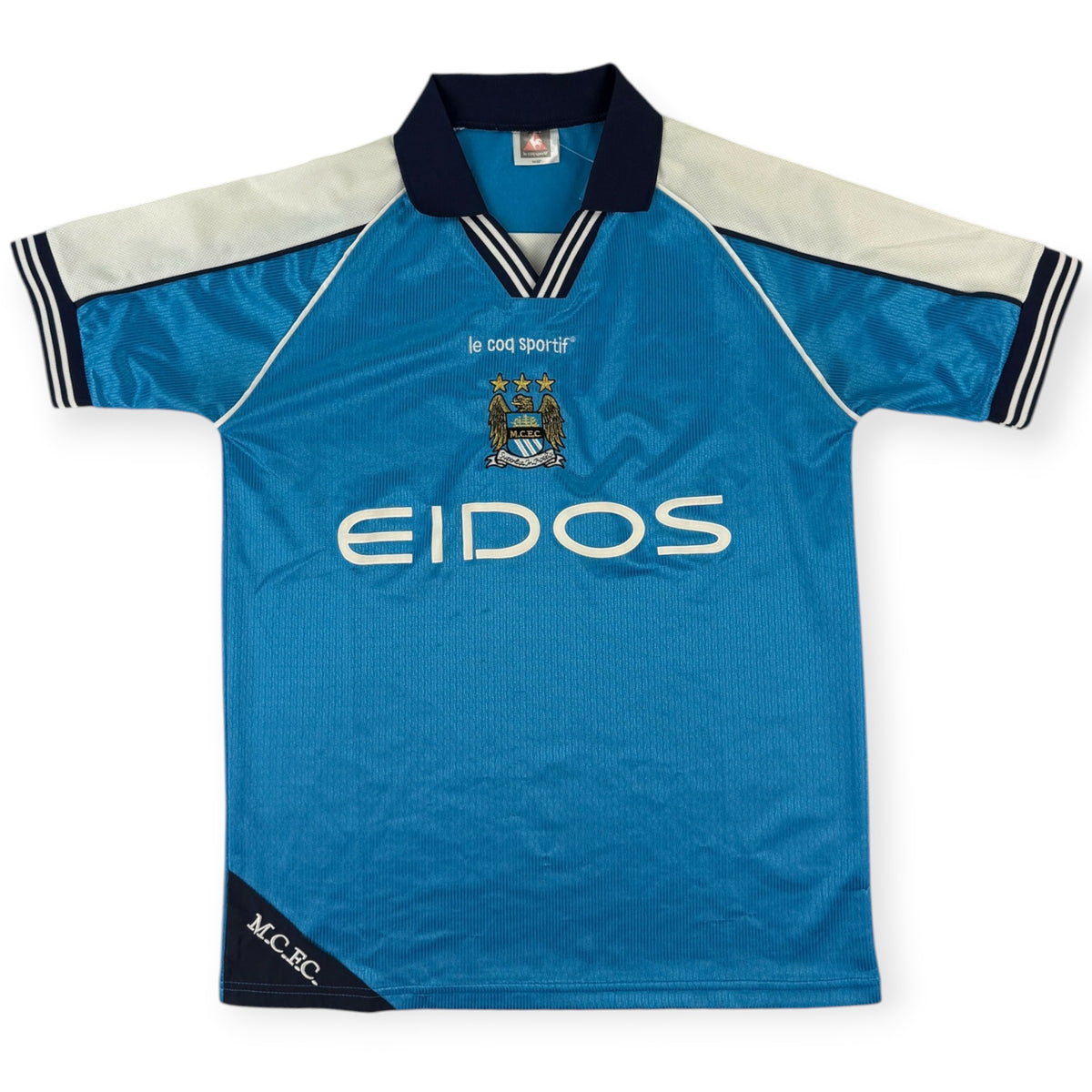 Manchester City 1999 Home Shirt (XS)
