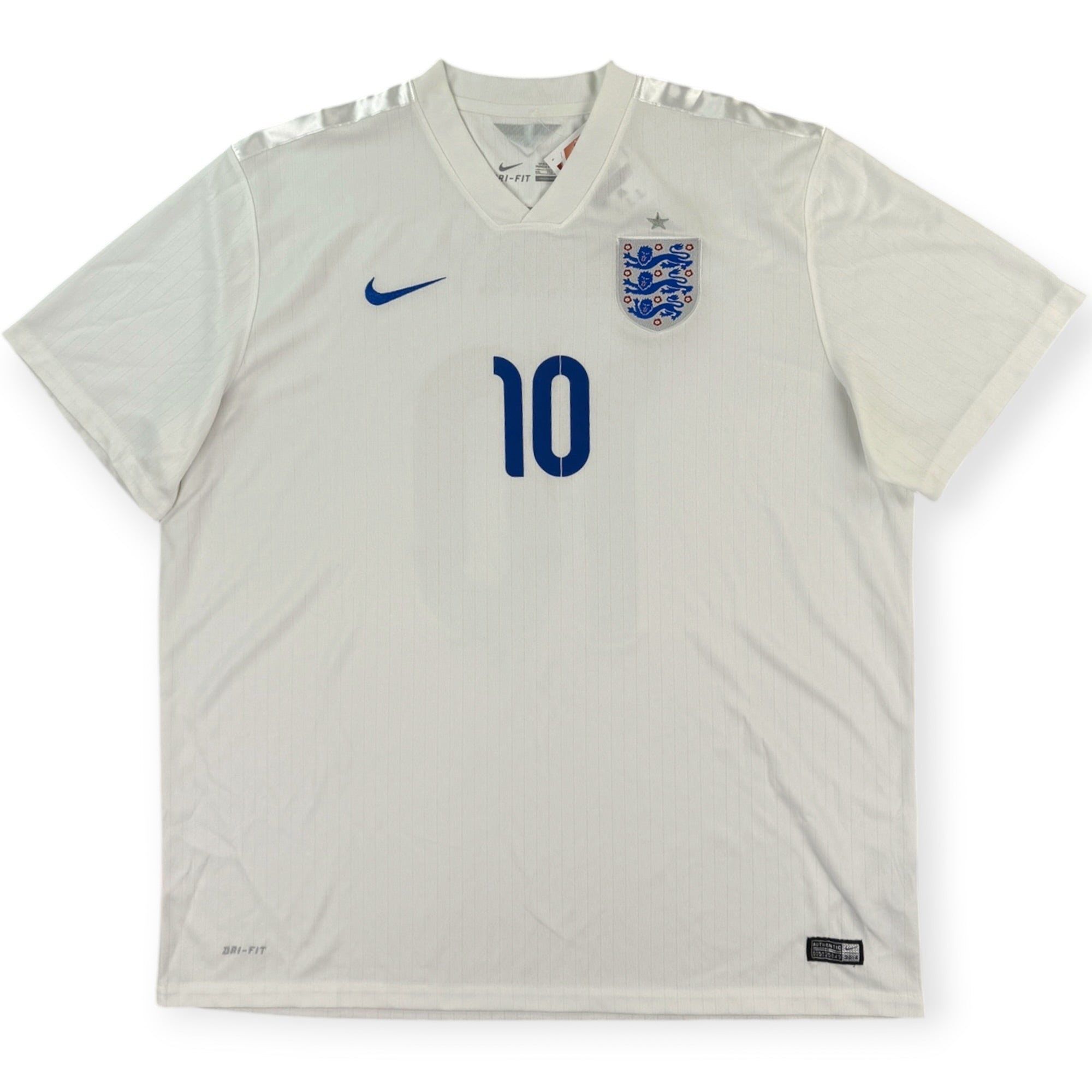 England 2014 Home Shirt, Rooney 10 (XXL)