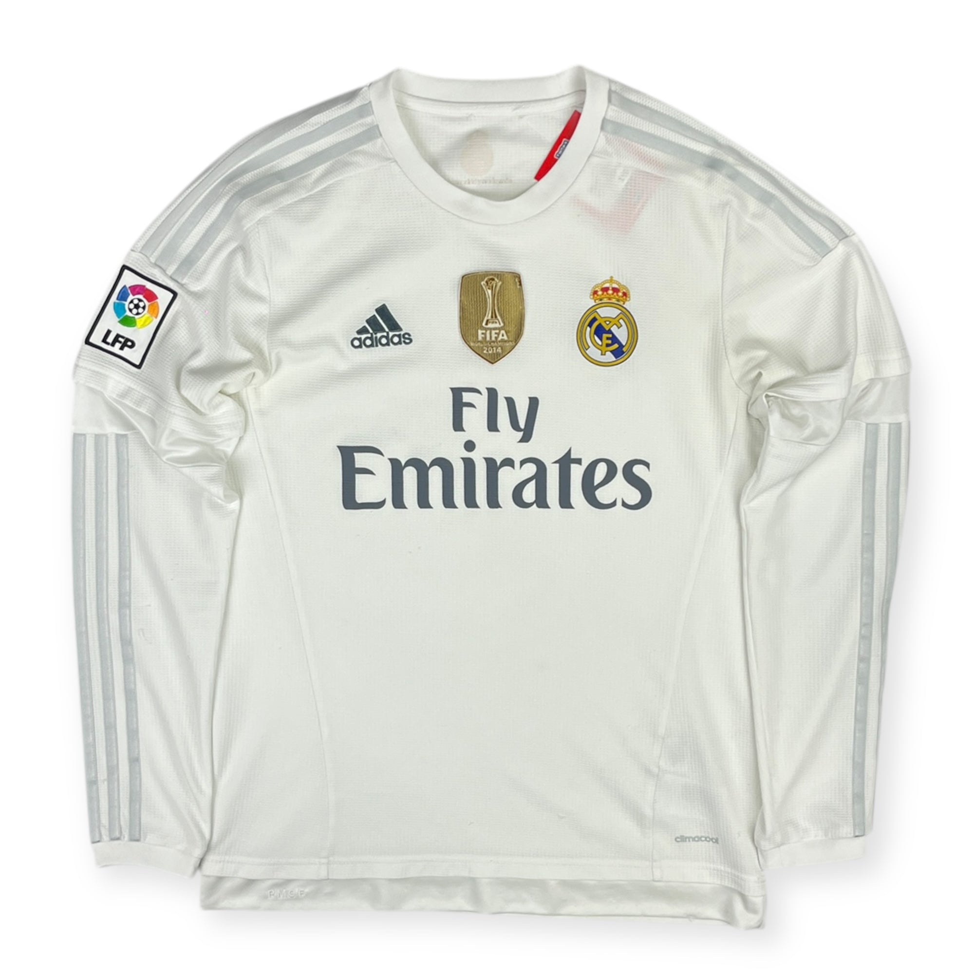 Real Madrid 2015 Home Shirt, L/S (M)