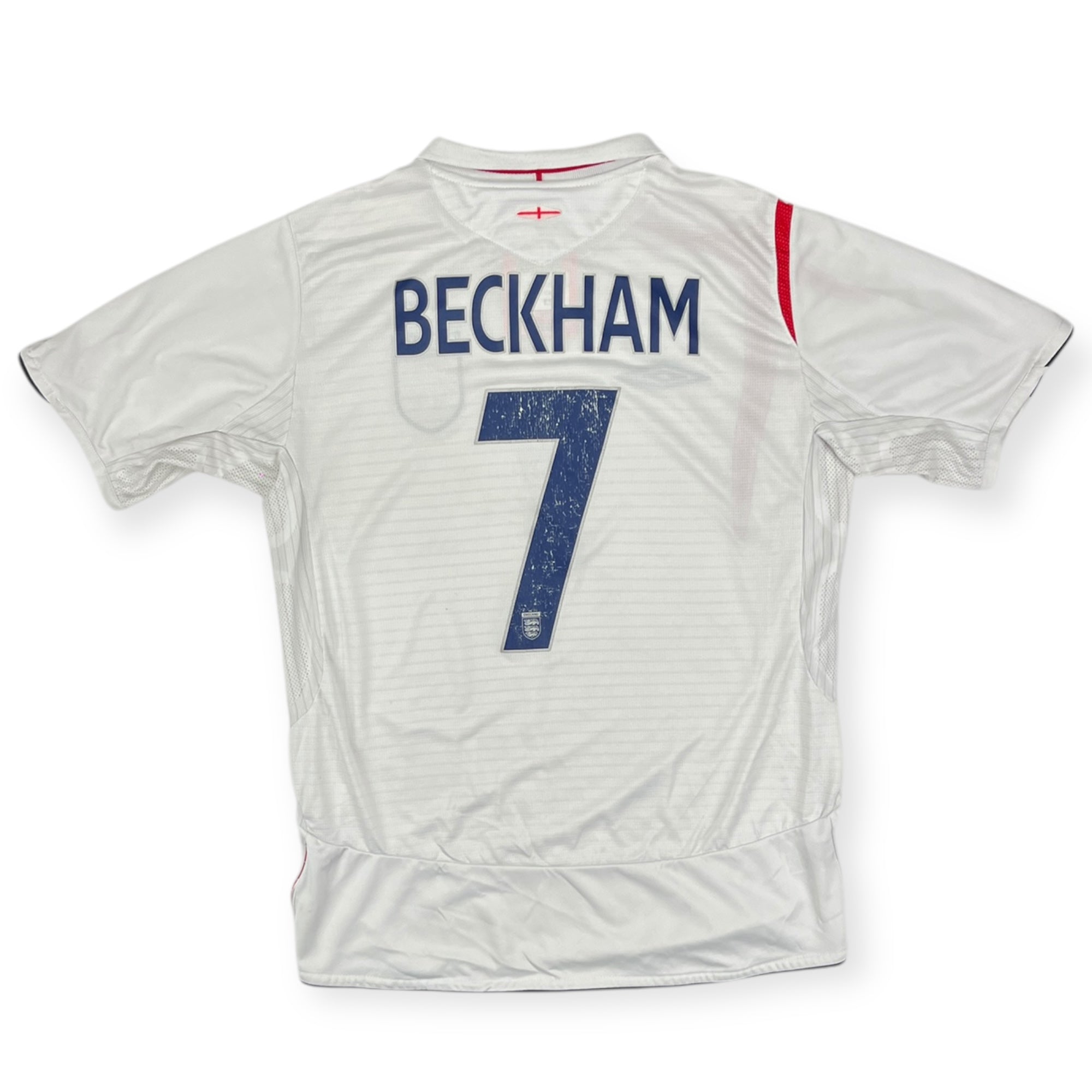 England 2005 Home Shirt, Beckham 7 (M)