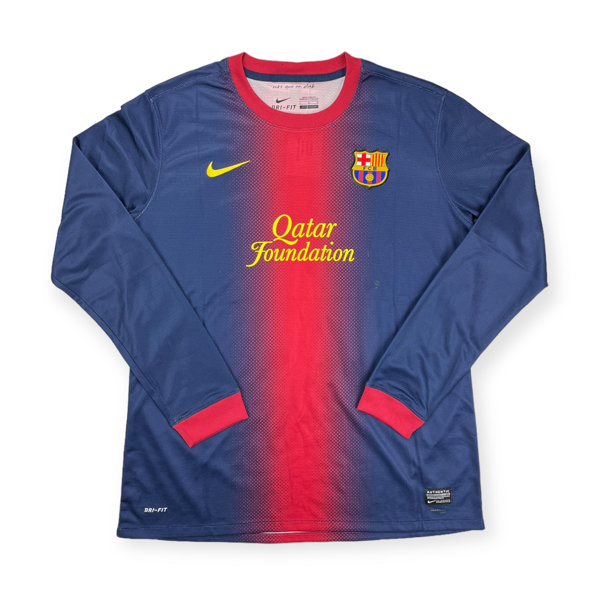 FC Barcelona 2012 Player Issue Home Shirt L/S