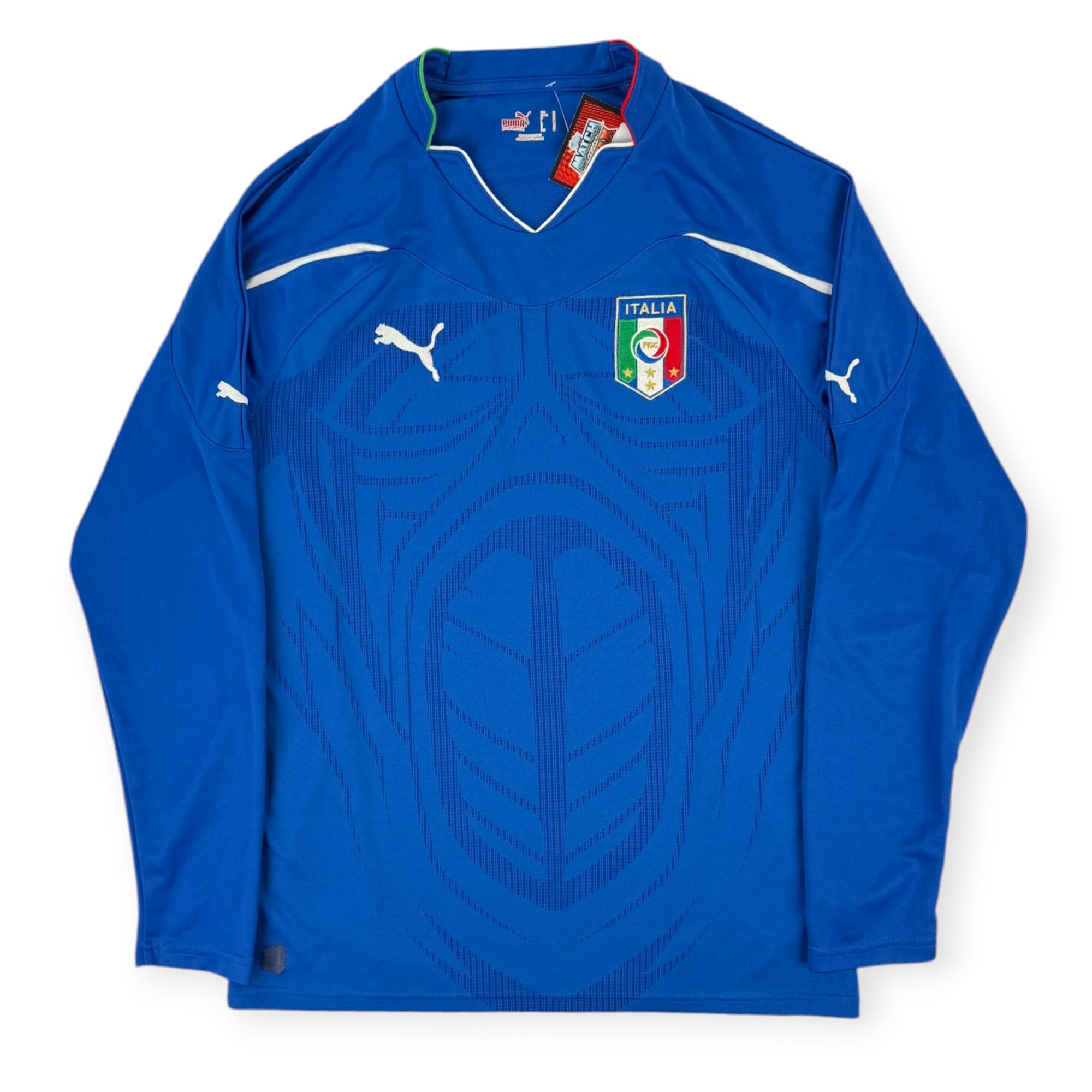 Italy 2010 L/S Home Shirt (M)