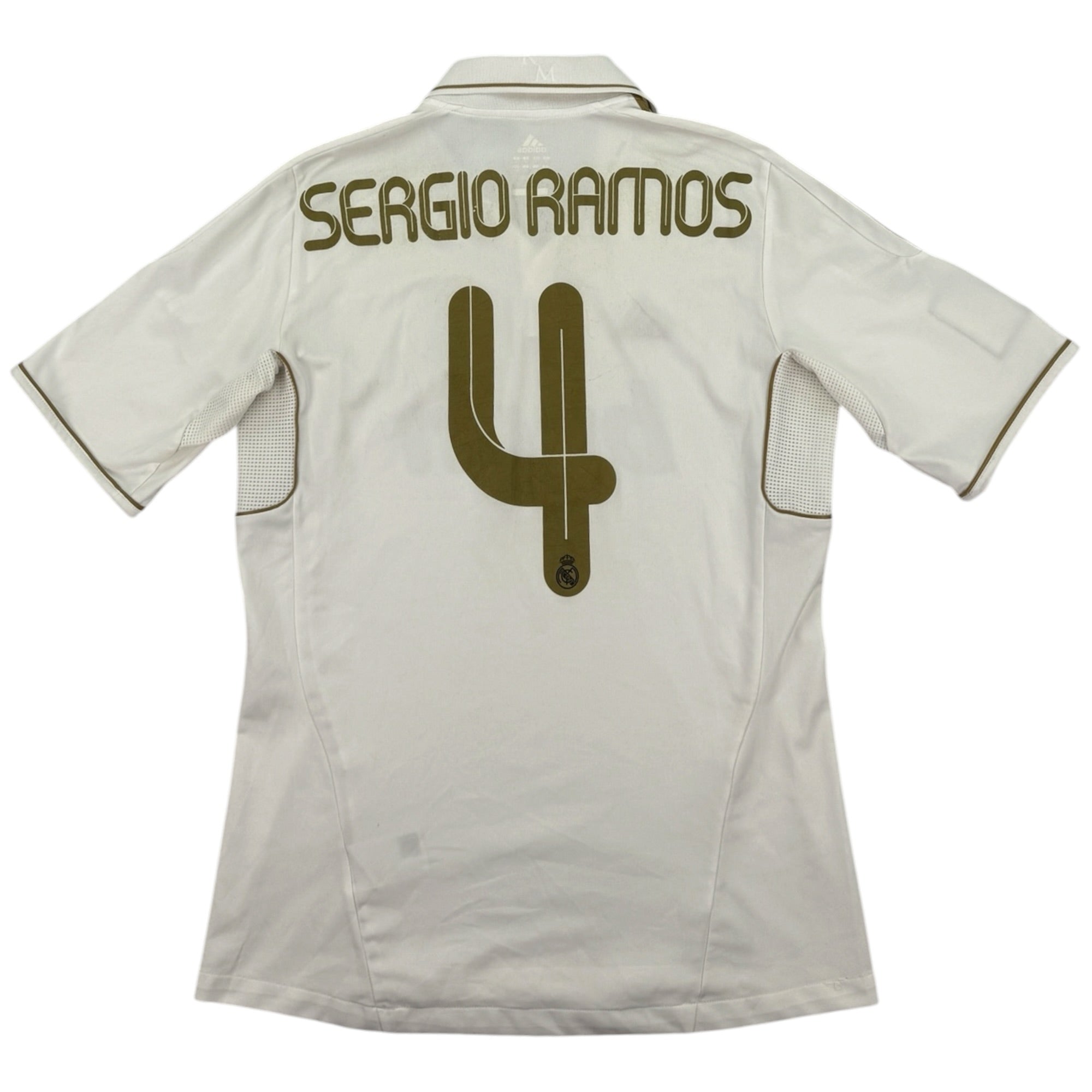 Real Madrid 2011 Home Shirt, Sergio Ramos 4 (M)