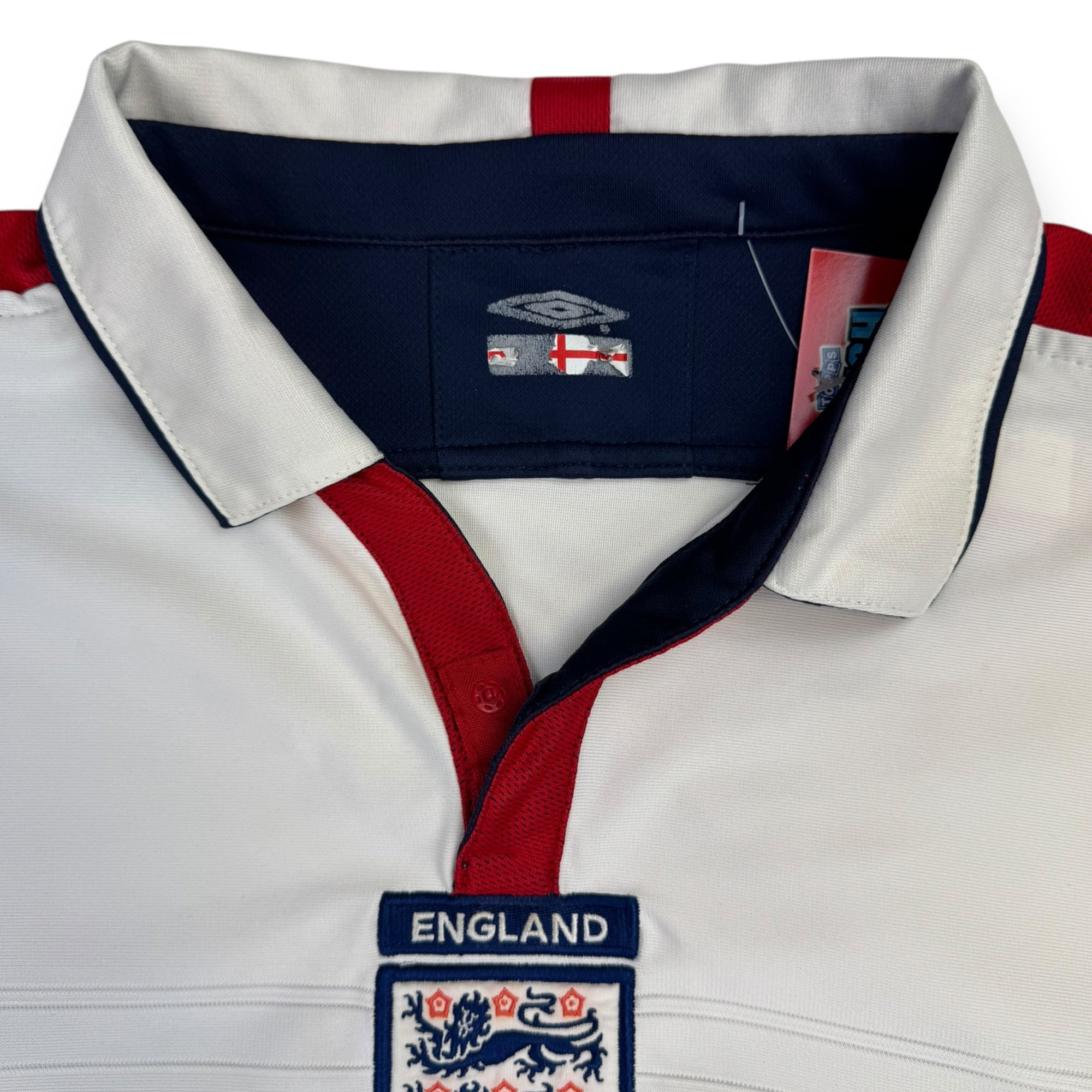 England 2003 Home L/S Shirt (L)
