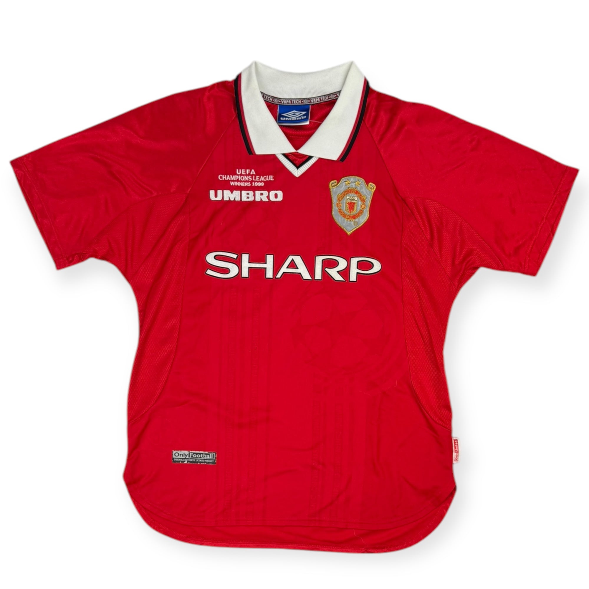 Manchester United 1999 European Home Shirt (M)