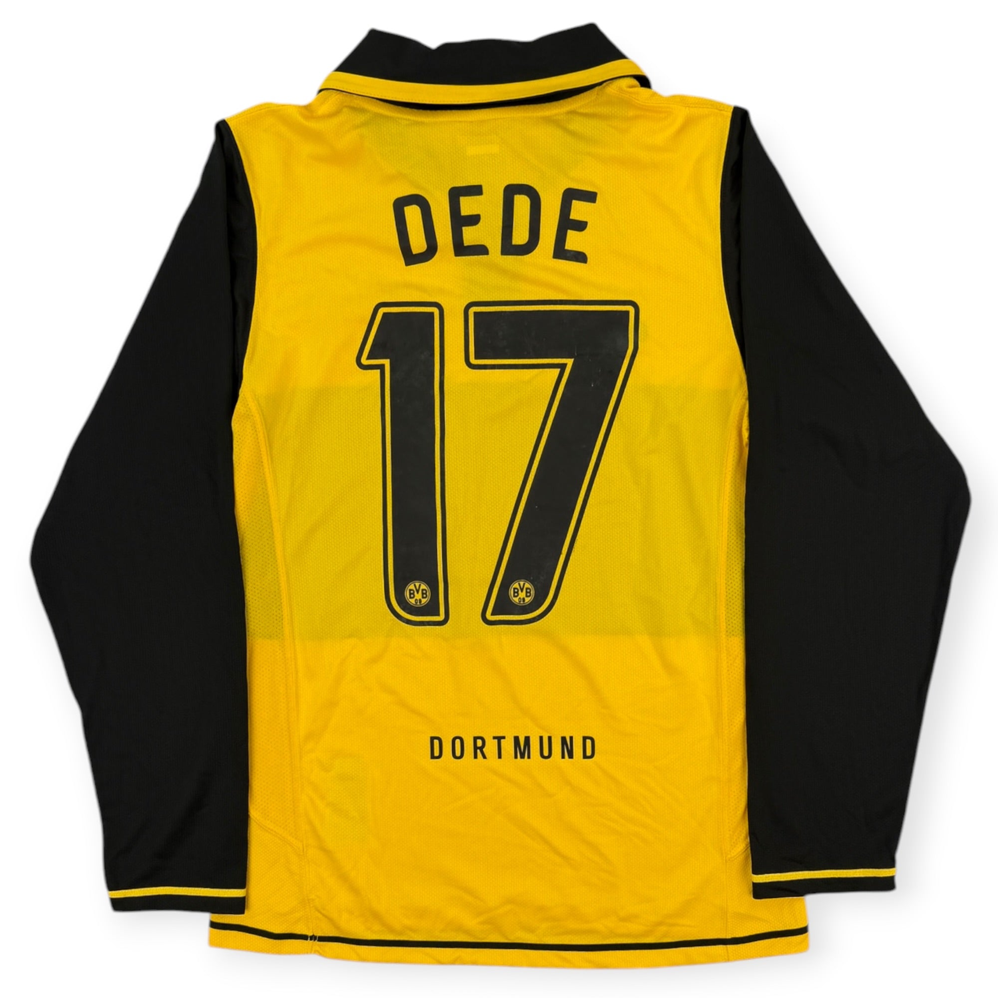 Borussia Dortmund 2006 L/S Home Shirt Dede 17, BNWT (S)