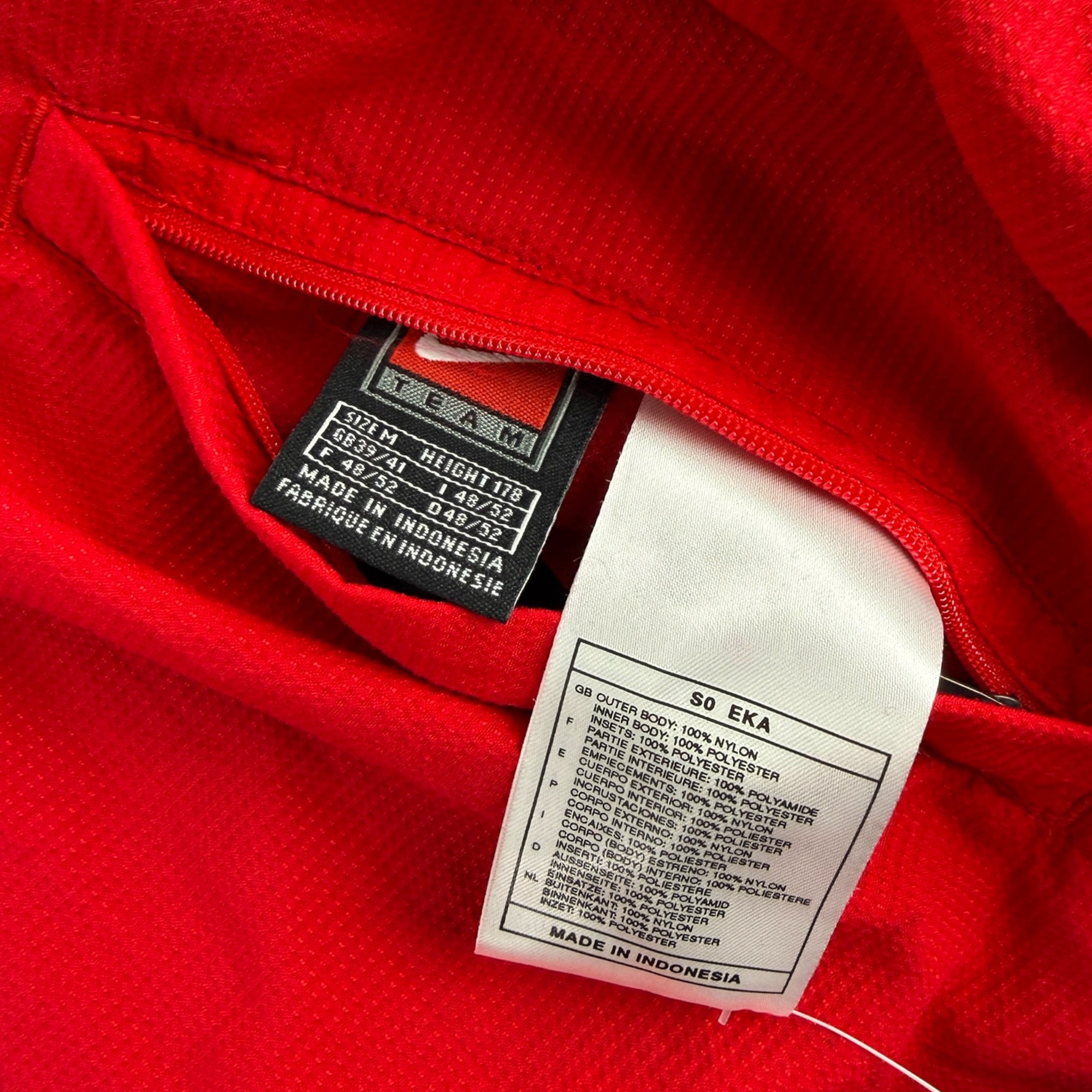 Belgium 2002 Reversible 1/4 Zip (M)