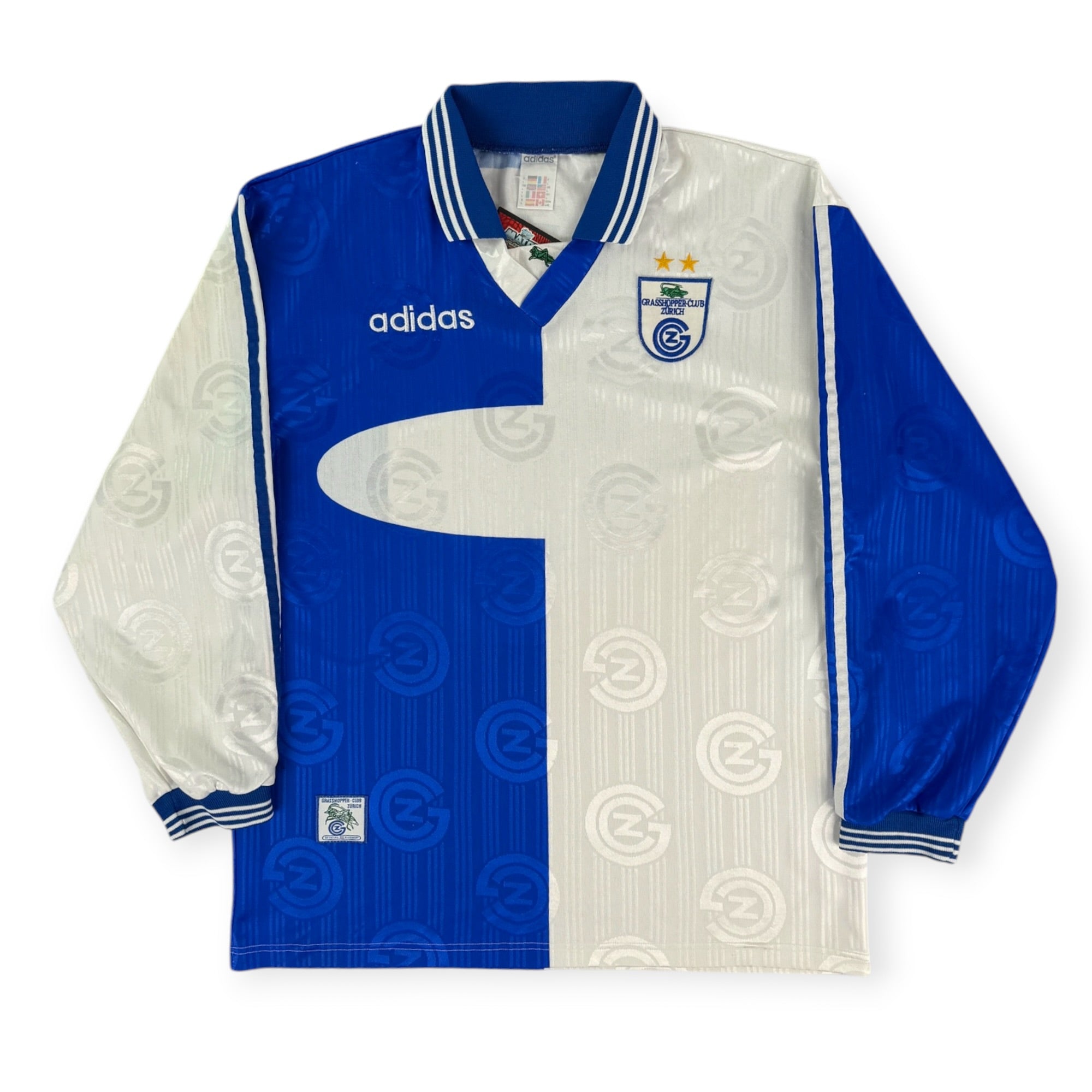 Zurich Grasshopper 1997 L/S Home Shirt (L)