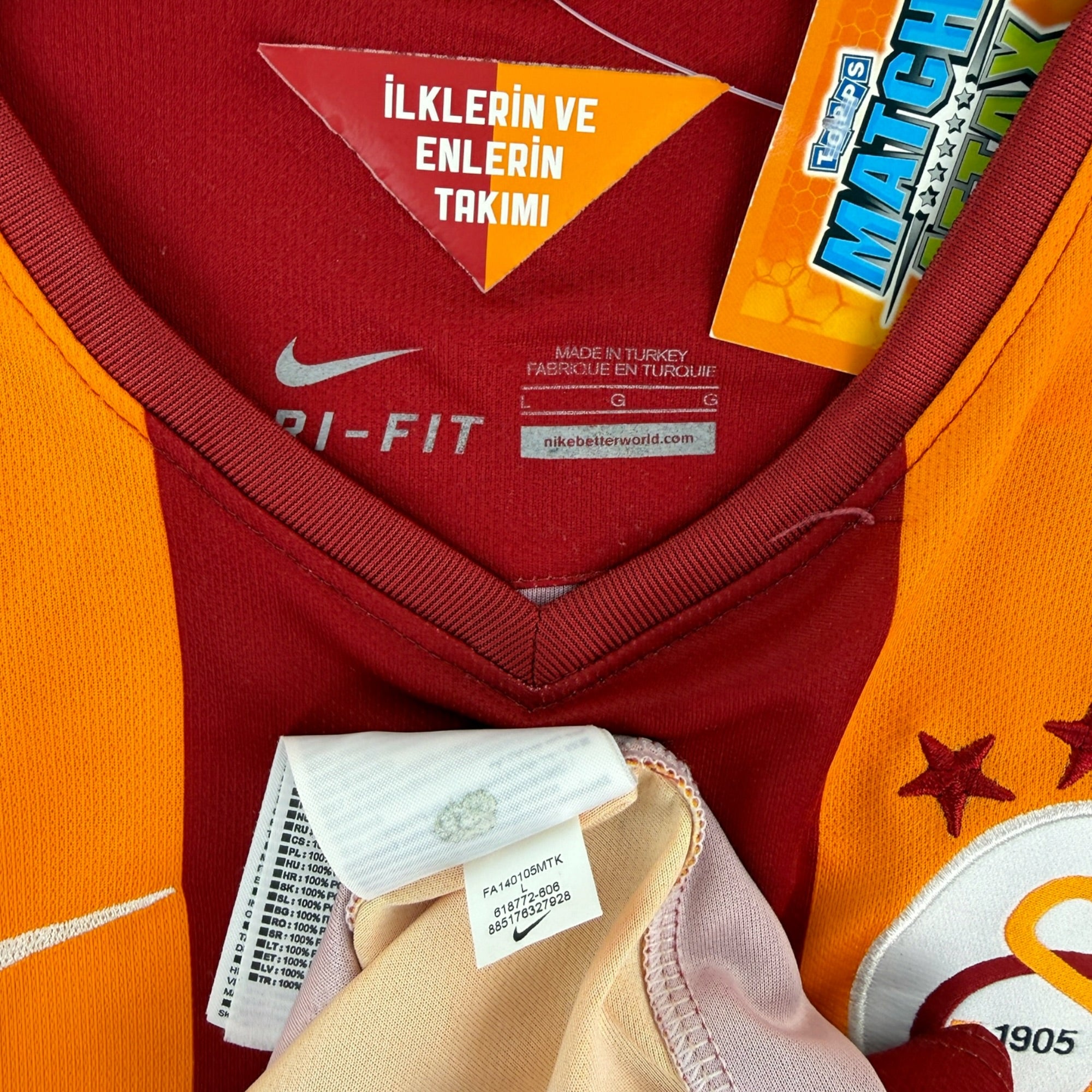 Galatasaray 2014 Home Shirt (L)