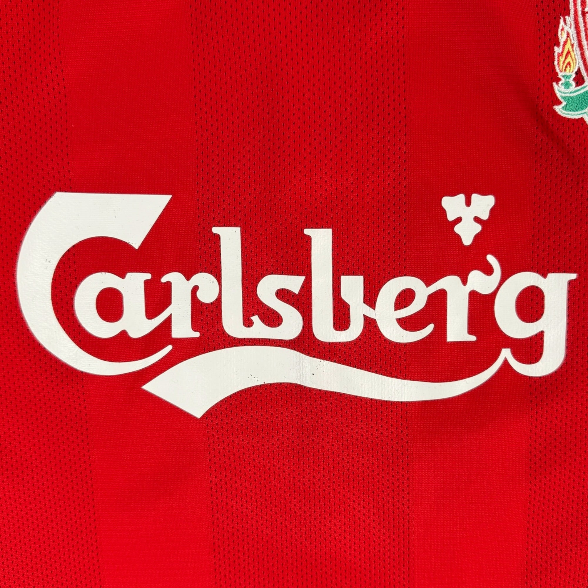 Liverpool 2008 Home Shirt, Agger 5 (M)