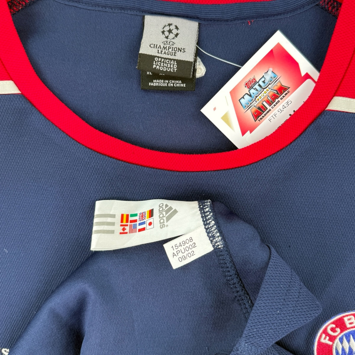 Bayern Munich 2002 UCL Training Shirt (XL)
