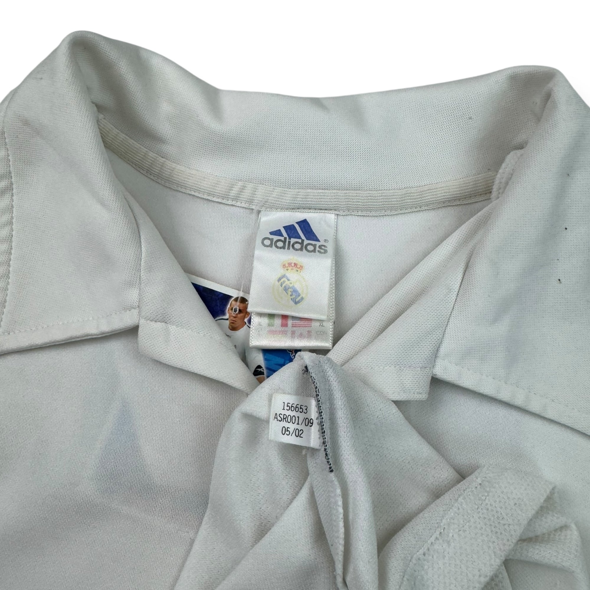 Real Madrid 2002 Home Shirt, Raul 7 (XL)