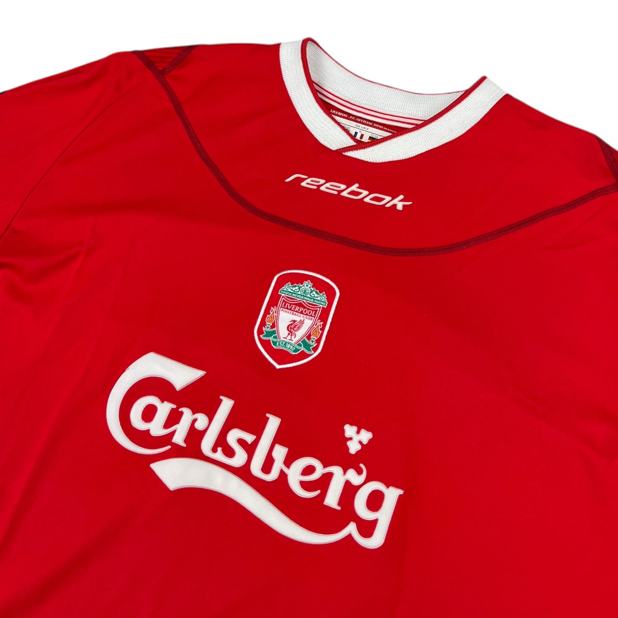 Liverpool 2002 Home Shirt L/S (L)