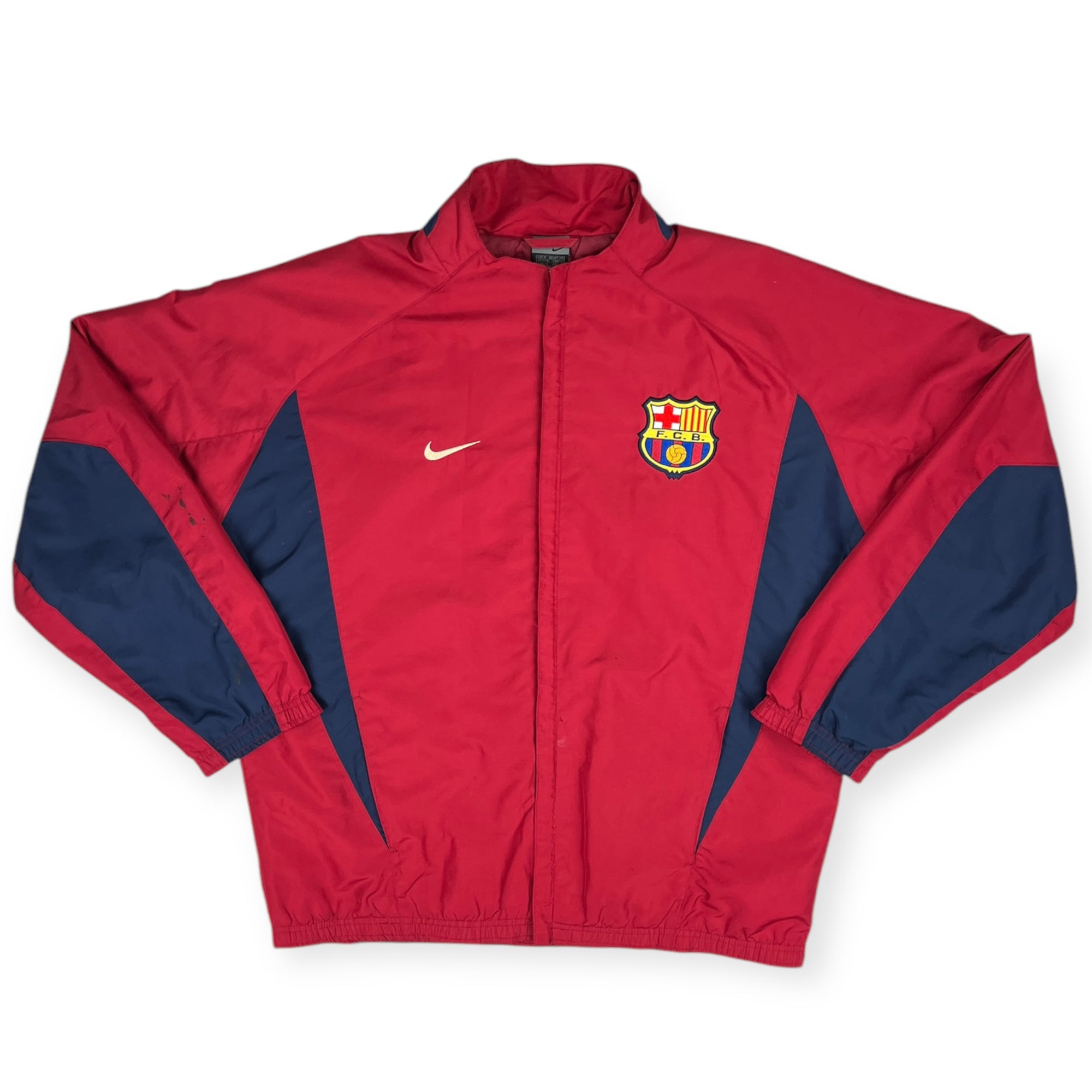 FC Barcelona 2002 Tracksuit Jacket (M)