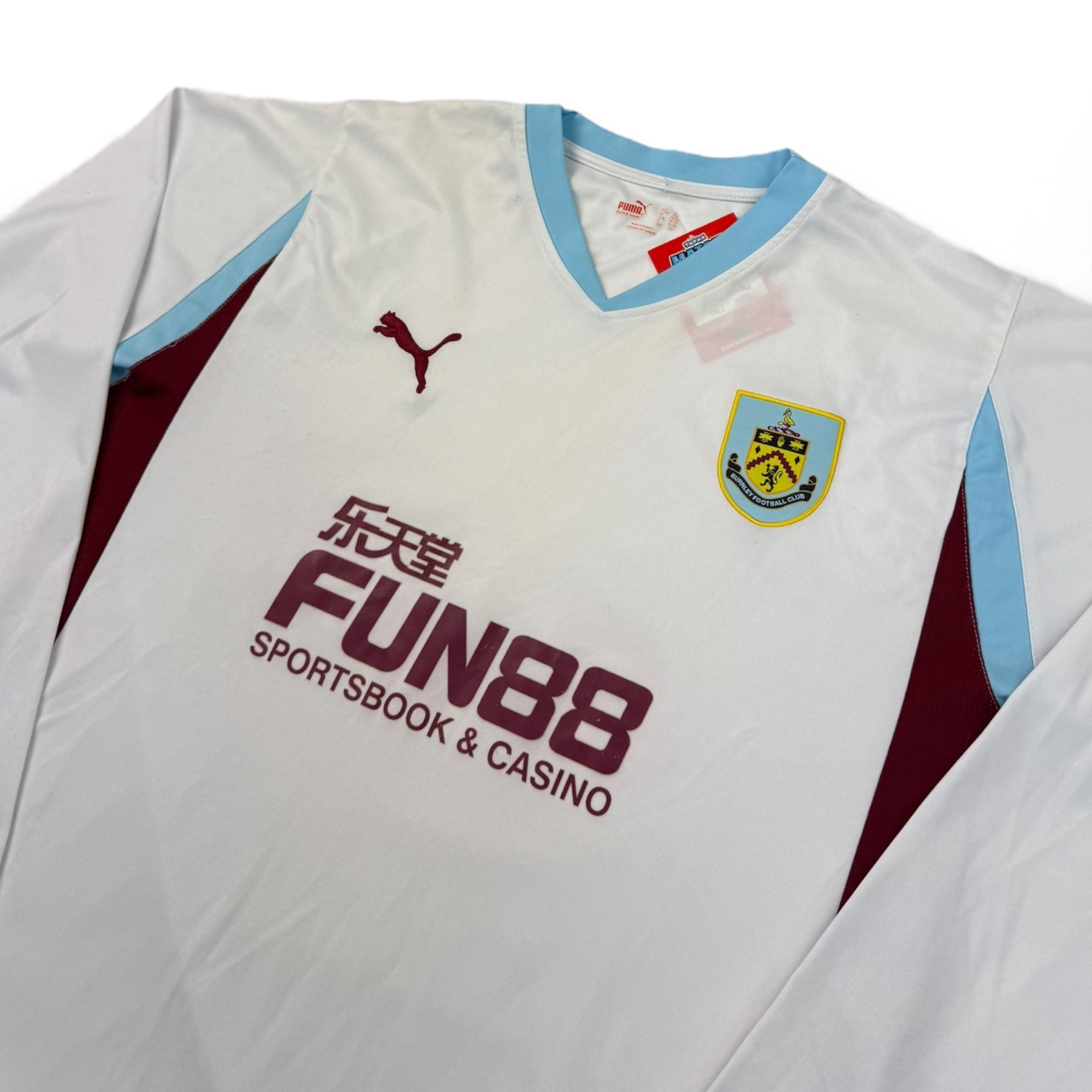 Burnley 2010 Away Shirt L/S (XL)