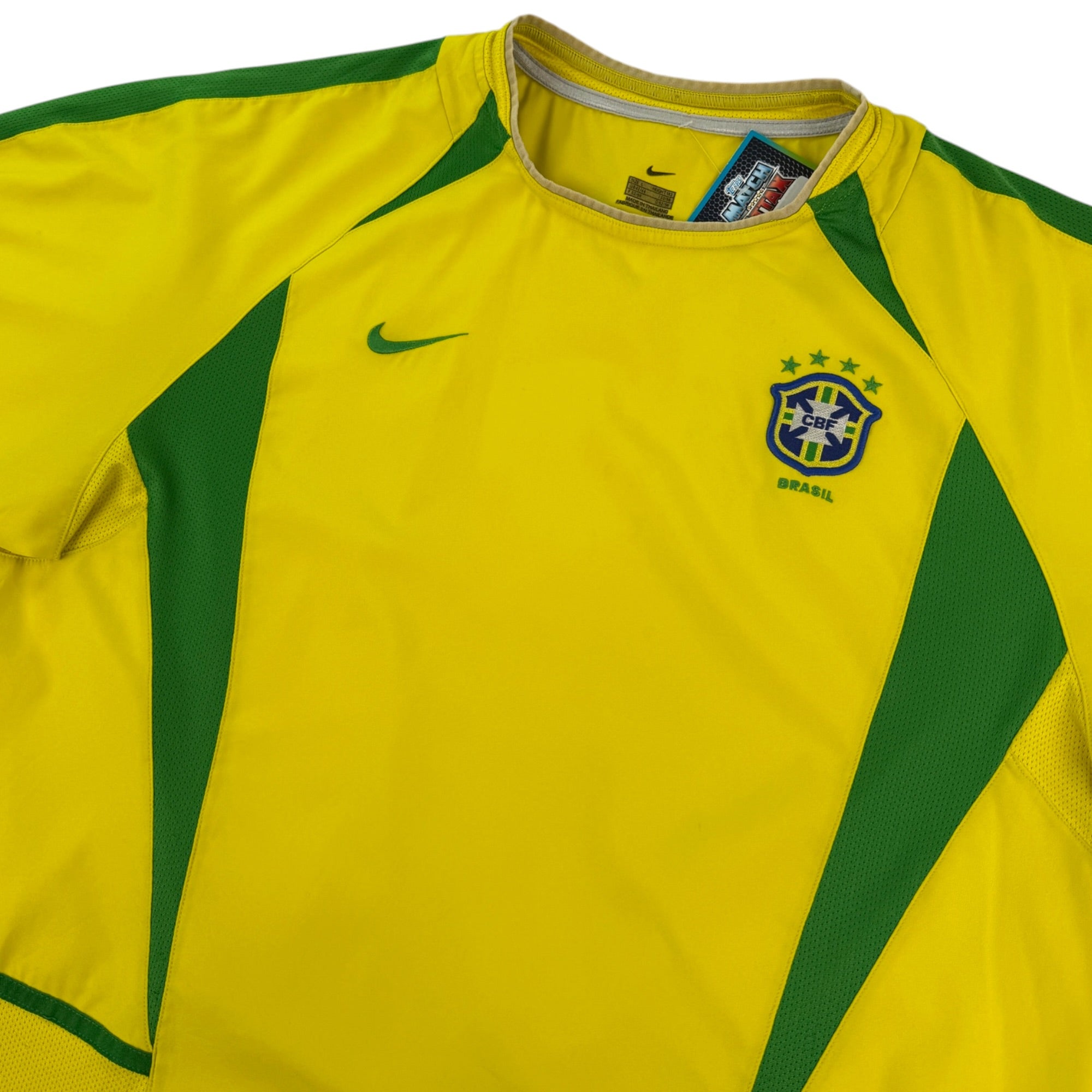 Brazil 2002 Home Shirt (L)