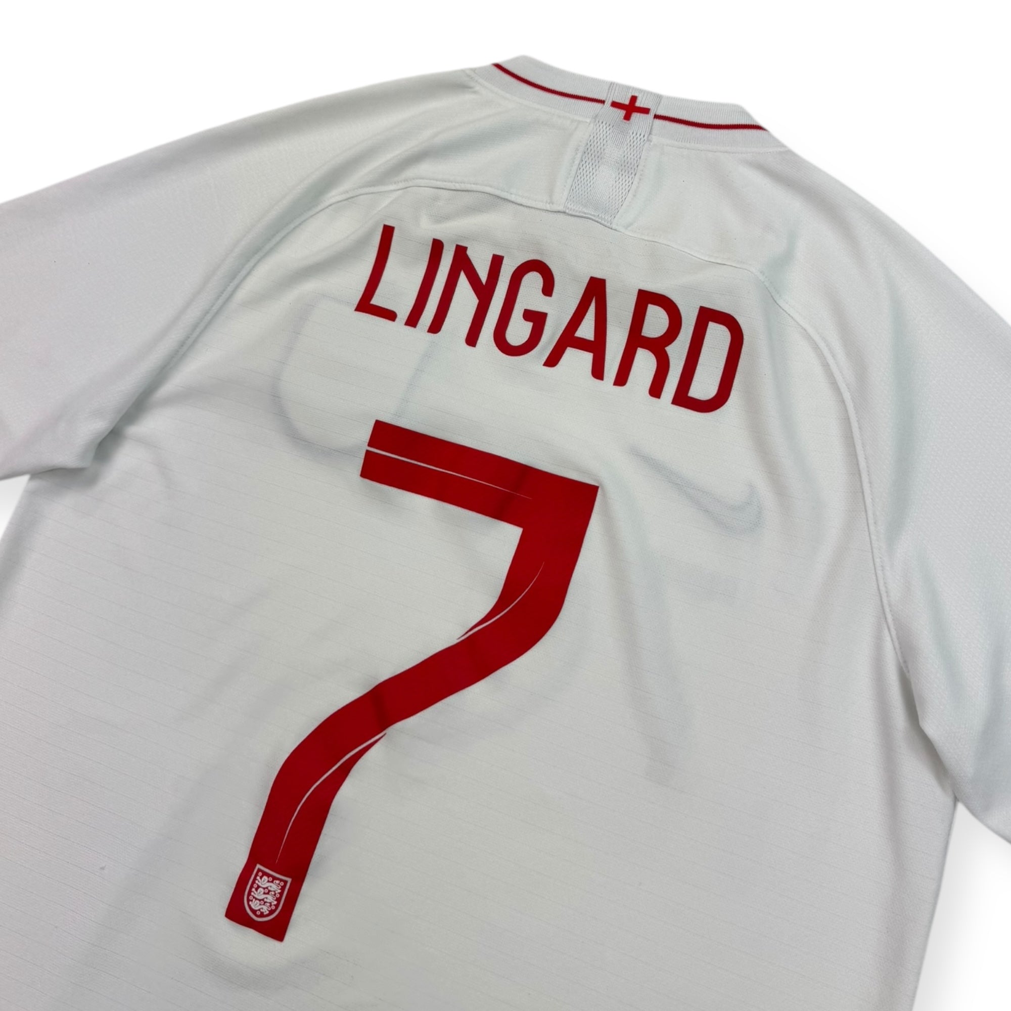 England 2018 Home Shirt, Lingard 7 (M)