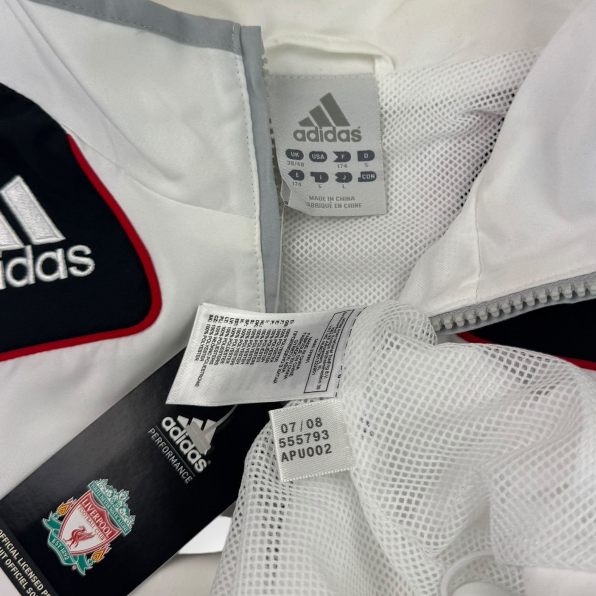 Liverpool 2008 Tracksuit Jacket, BNWT (M)