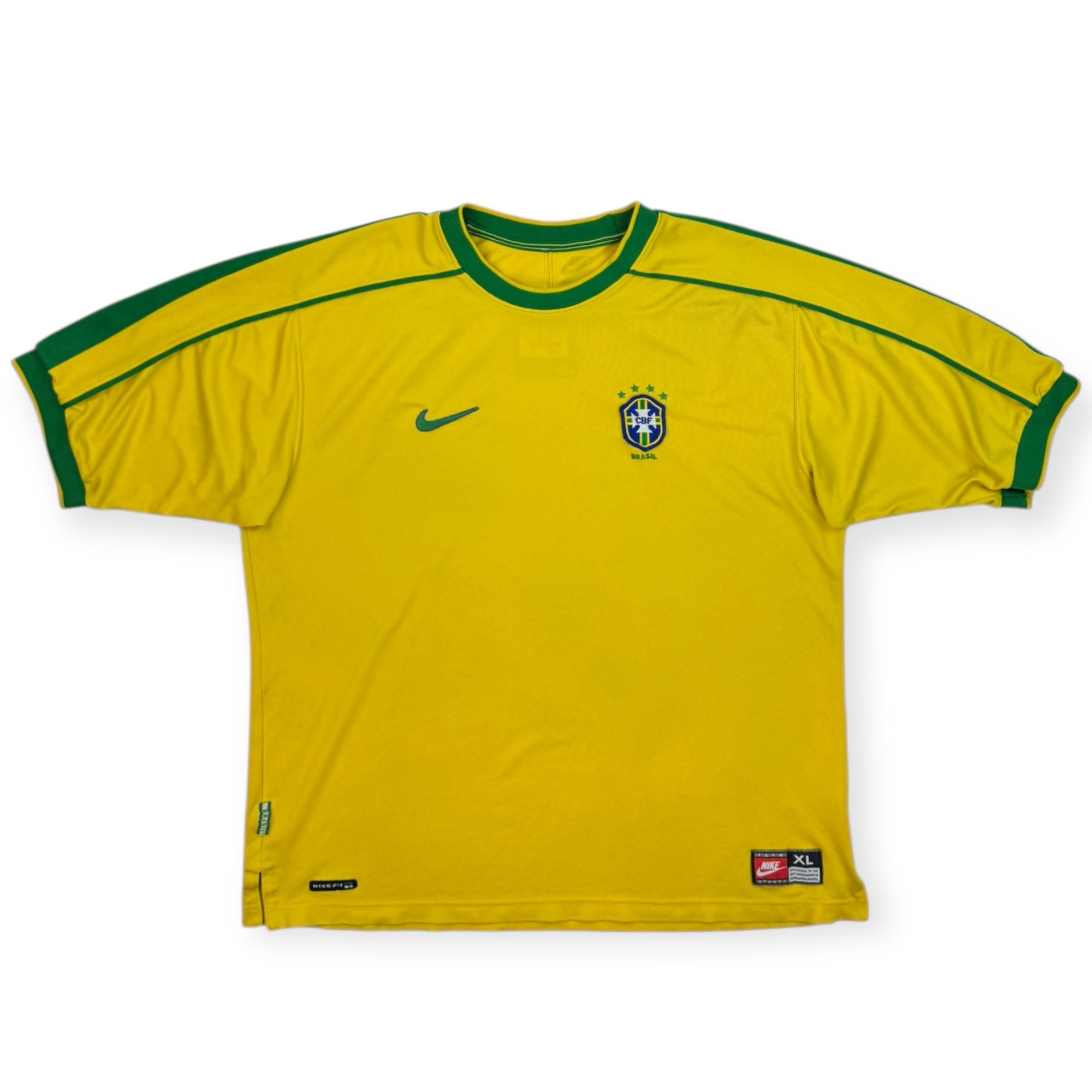 Brazil 1998 Home Shirt (XL)