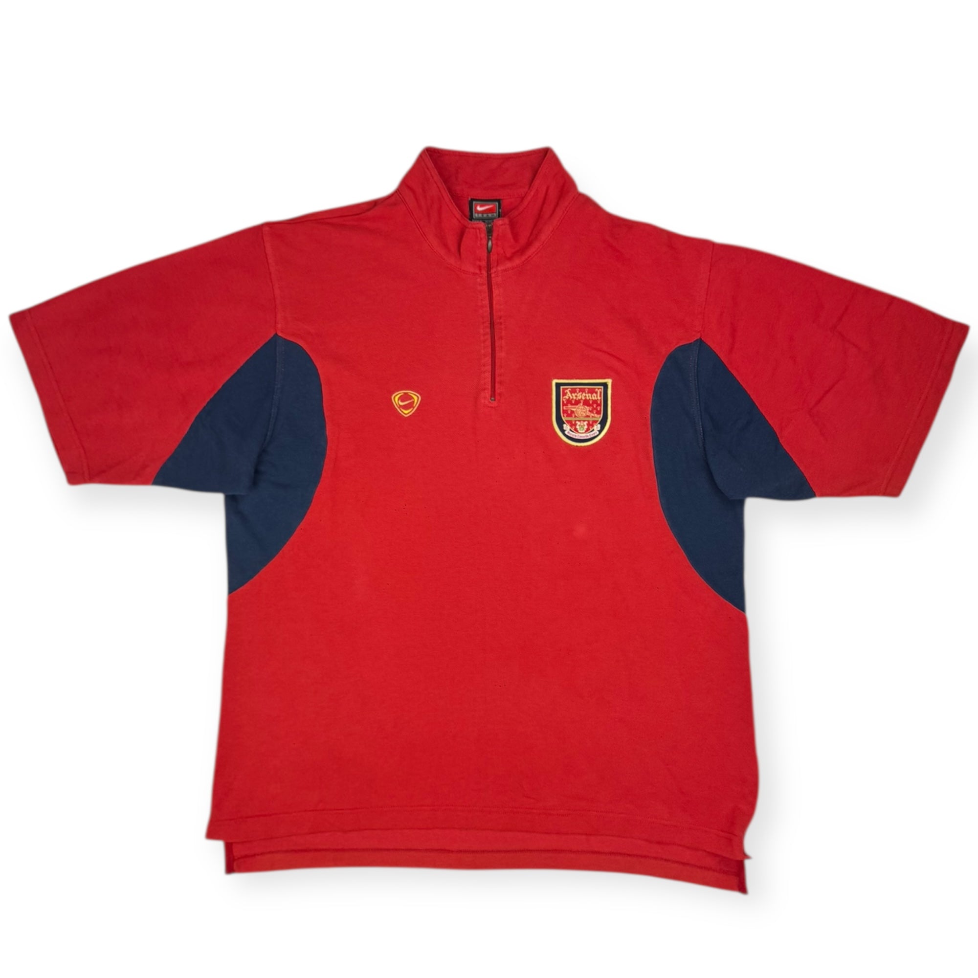 Arsenal 2000 1/4 Polo Shirt (M)
