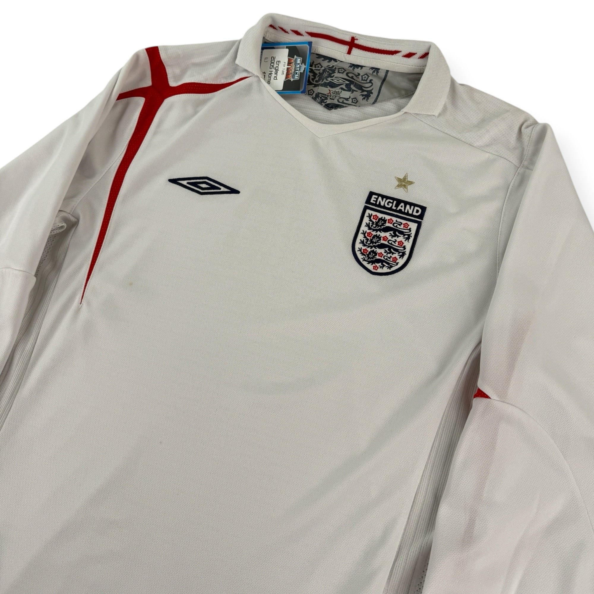 England 2005 L/S Home Shirt (L)