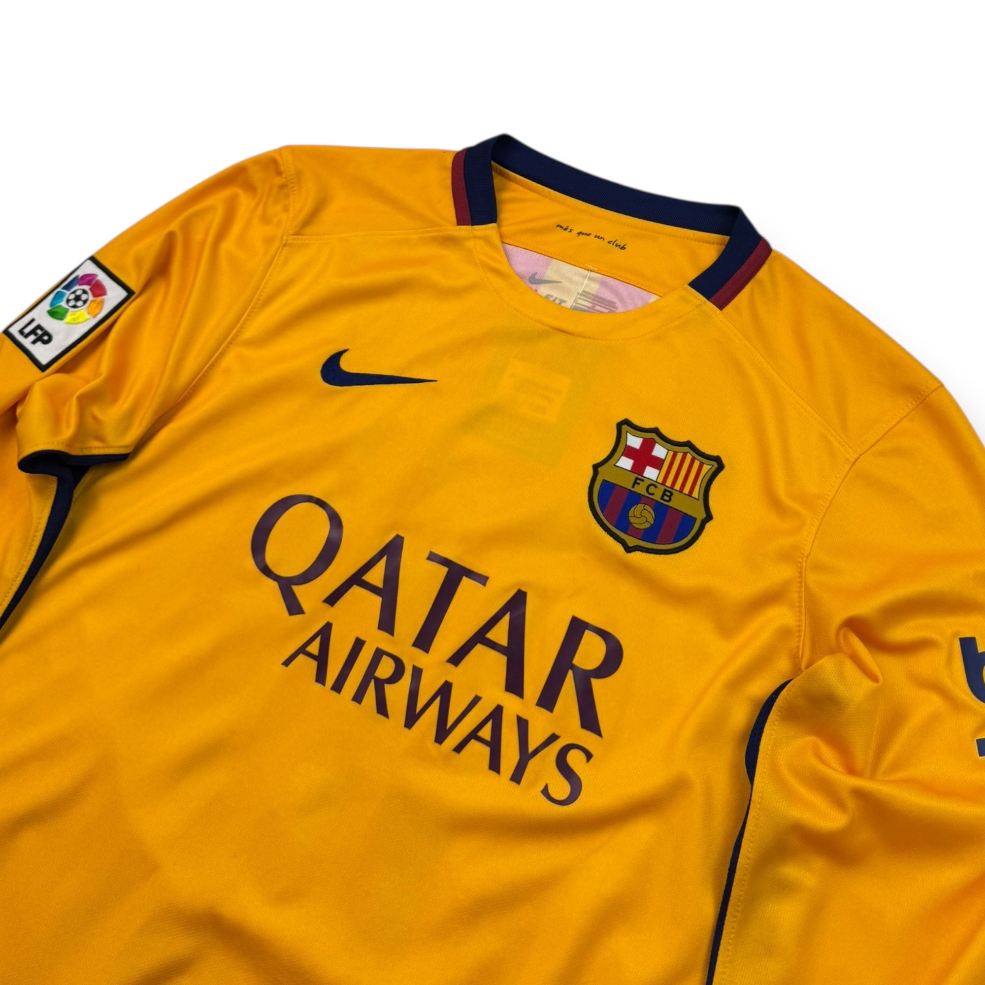 FC Barcelona 2015 Away Shirt L/S, Messi 10 (S)