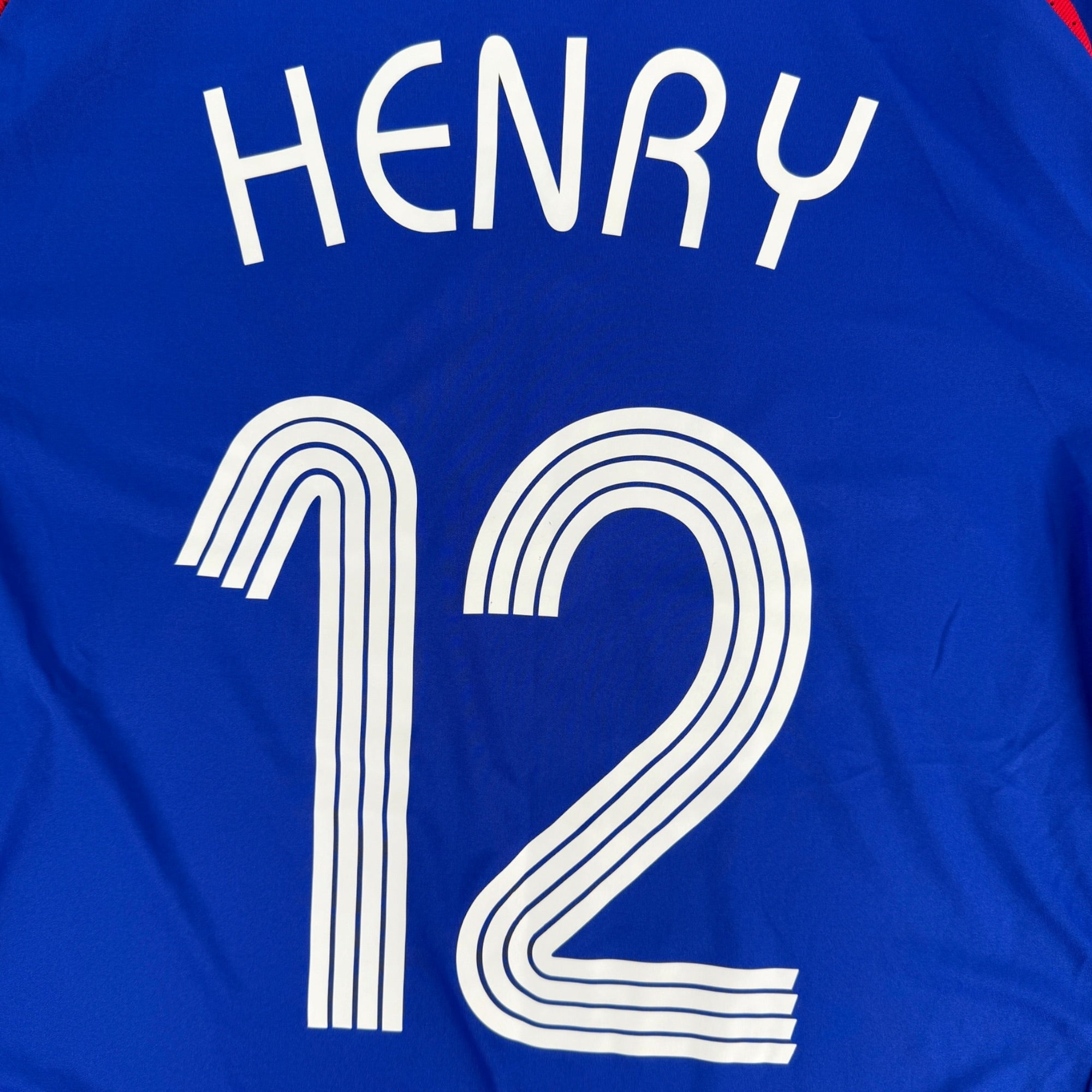 France 2008 Home Shirt, Henry 12 (M)