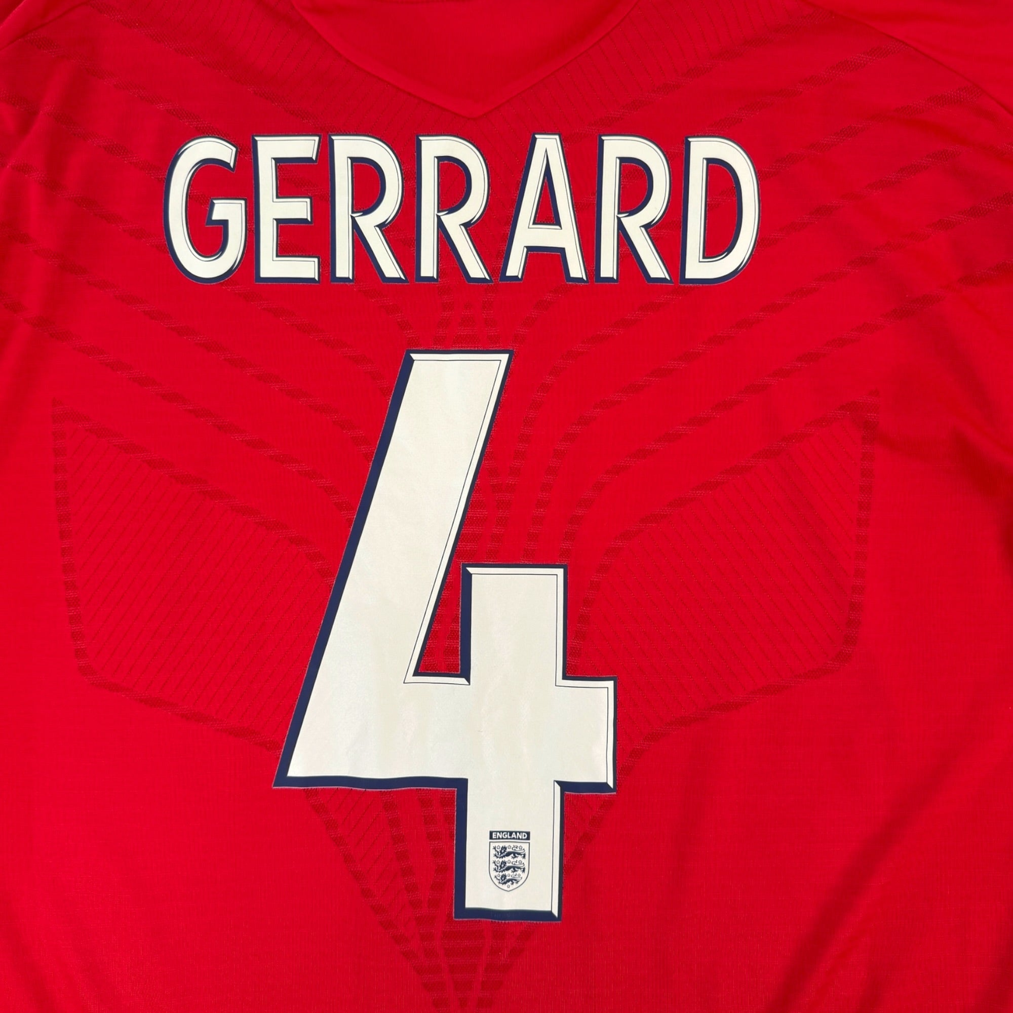 England 2008 Away Shirt, Gerrard 4 (XXL)