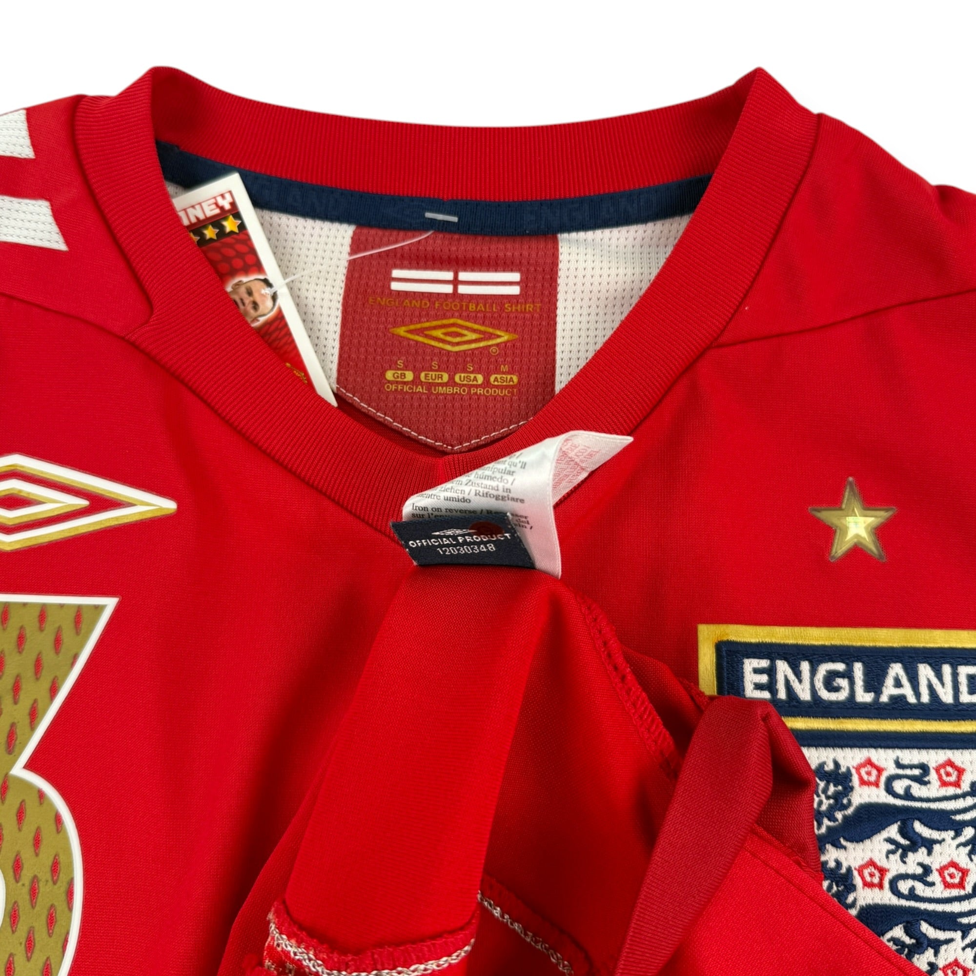 England 2006 Away Shirt, A.Cole 3 (S)