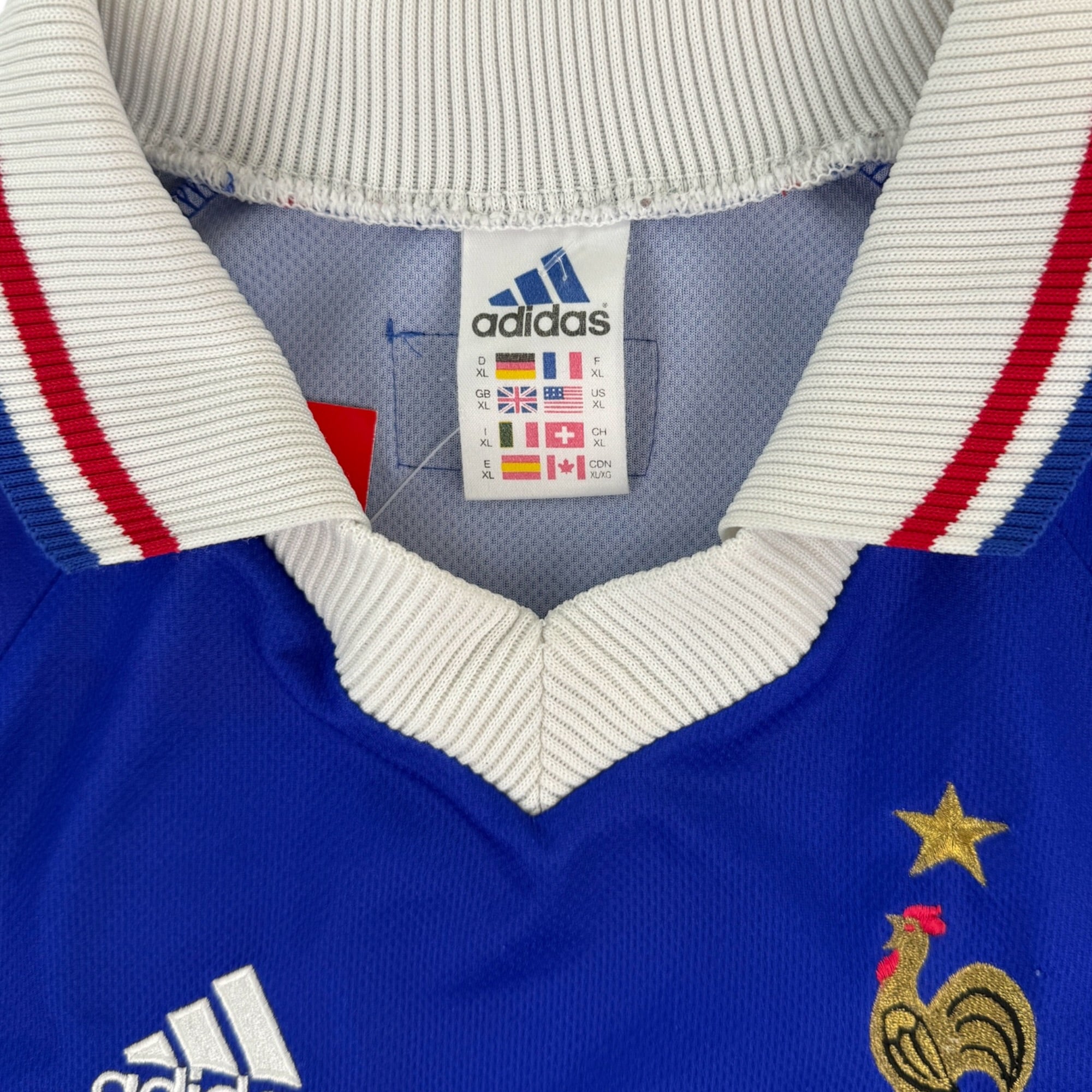 France 1998 Home Shirt, Zidane 10 (XL)