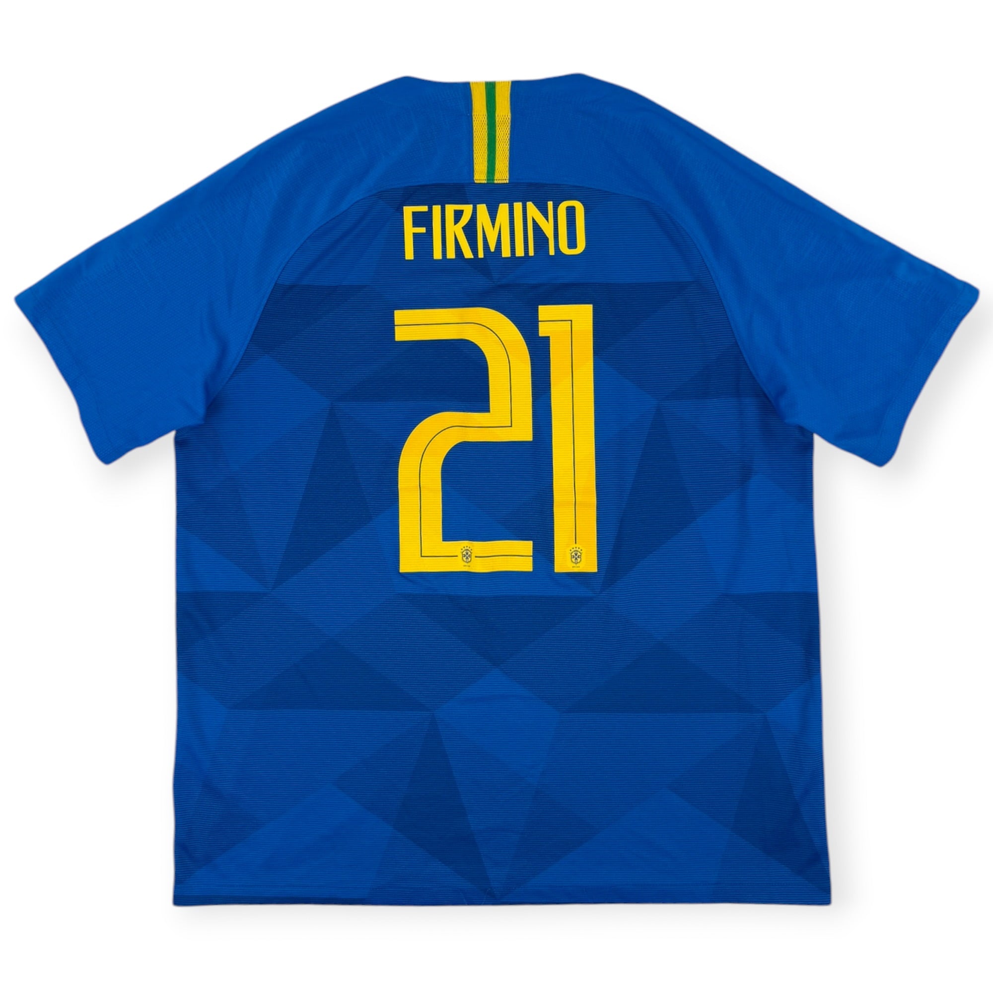 Brazil 2018 Away Shirt, Firmino 21 (XL)