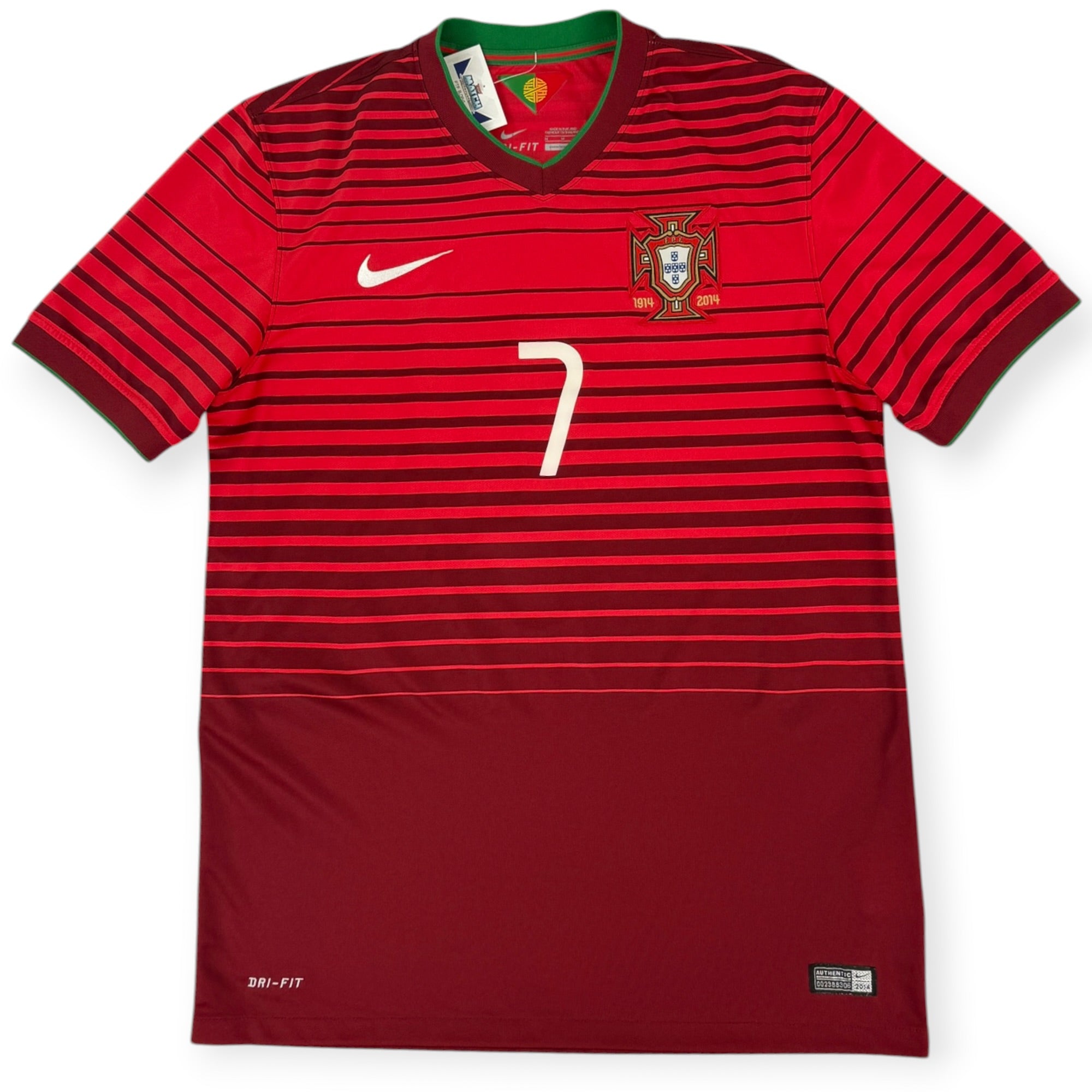 Portugal 2014 Home Shirt, Ronaldo 7 (M)
