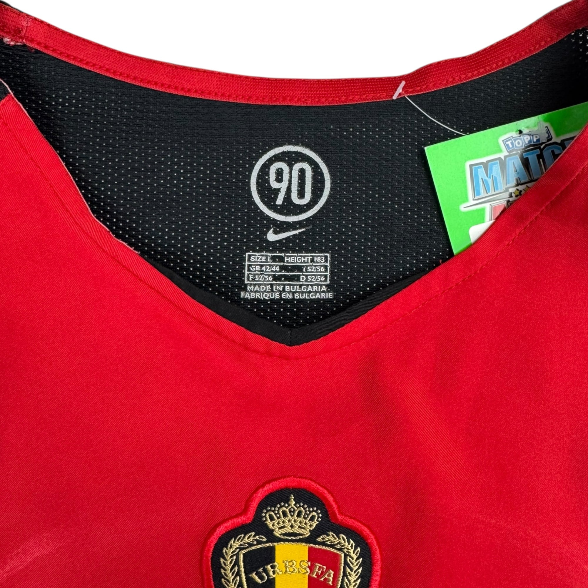 Belgium 2004 Home Shirt (L)