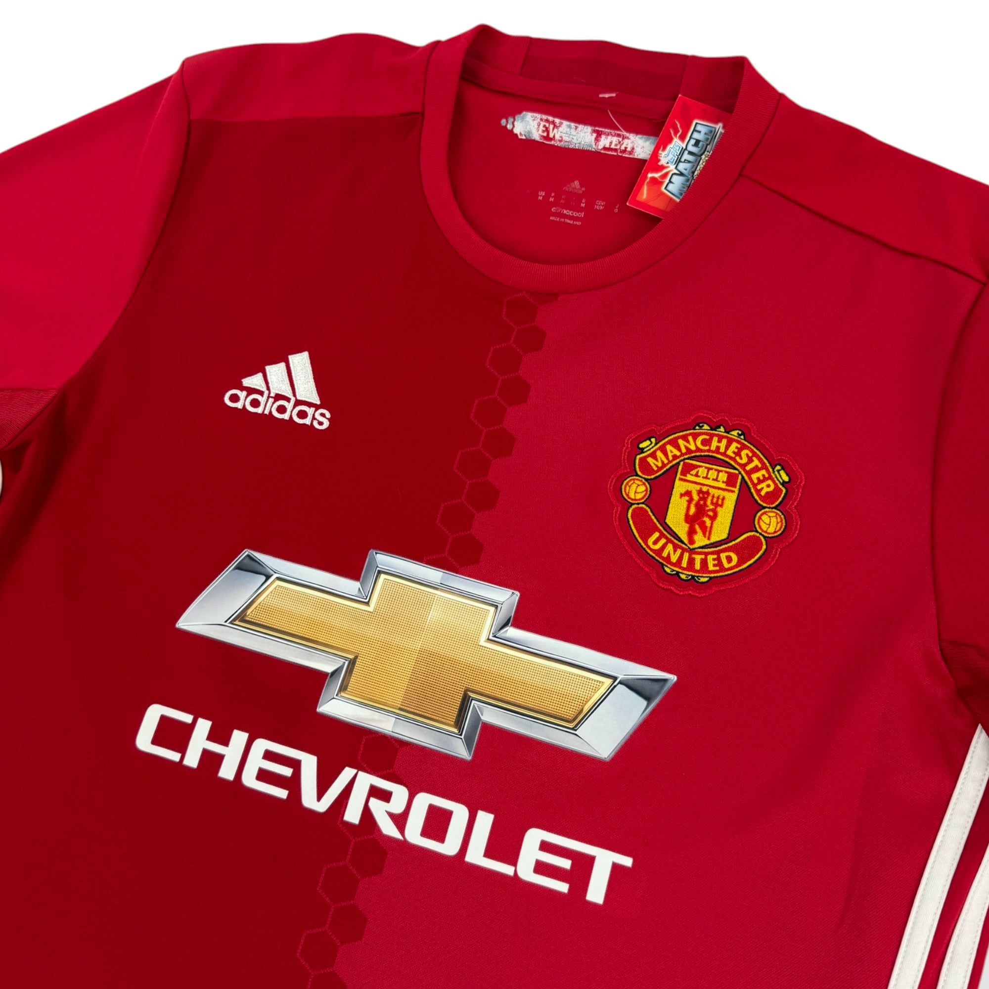 Manchester United 2016 Home Shirt, Pogba 6 (M)
