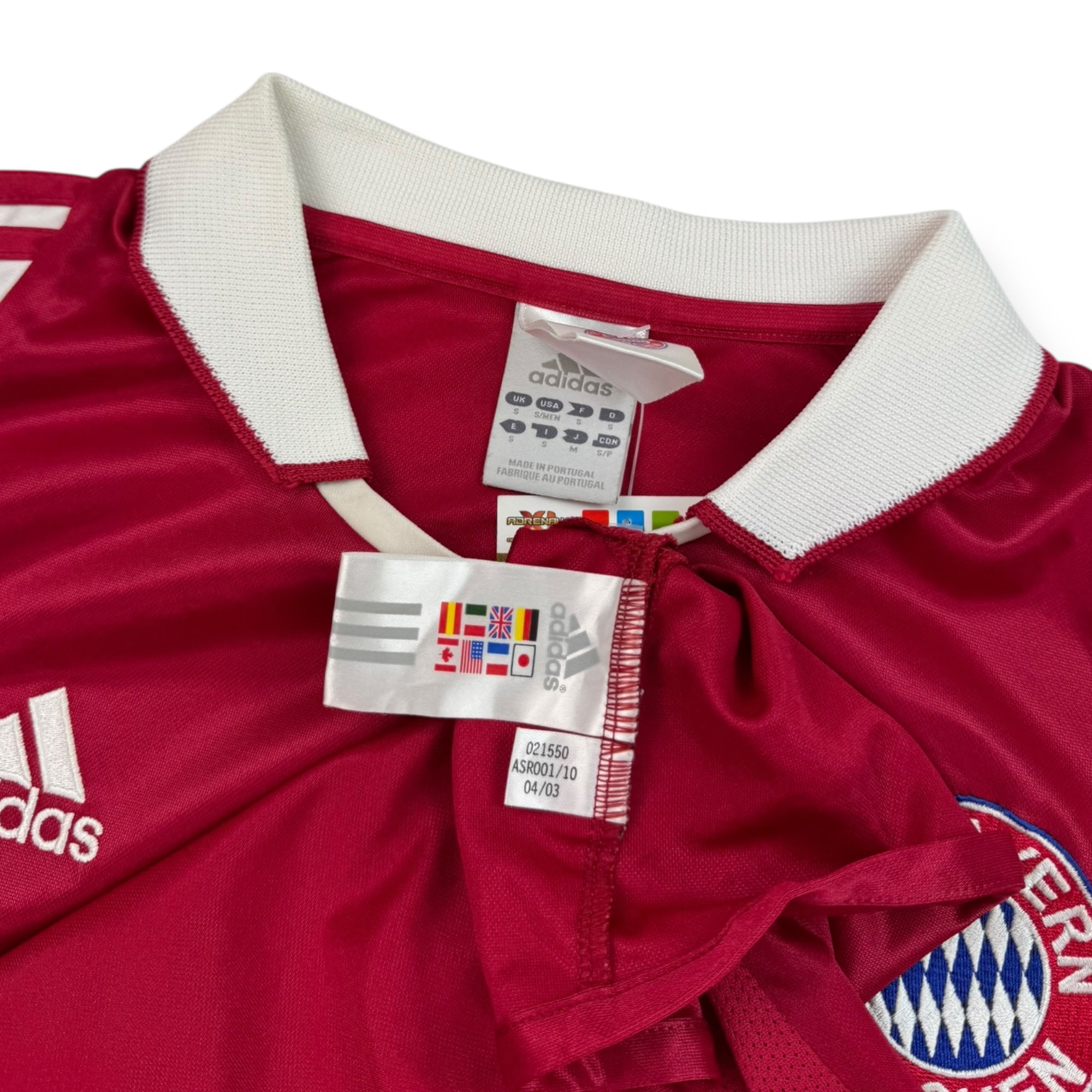 Bayern Munich 2003 Home Shirt L/S (S)
