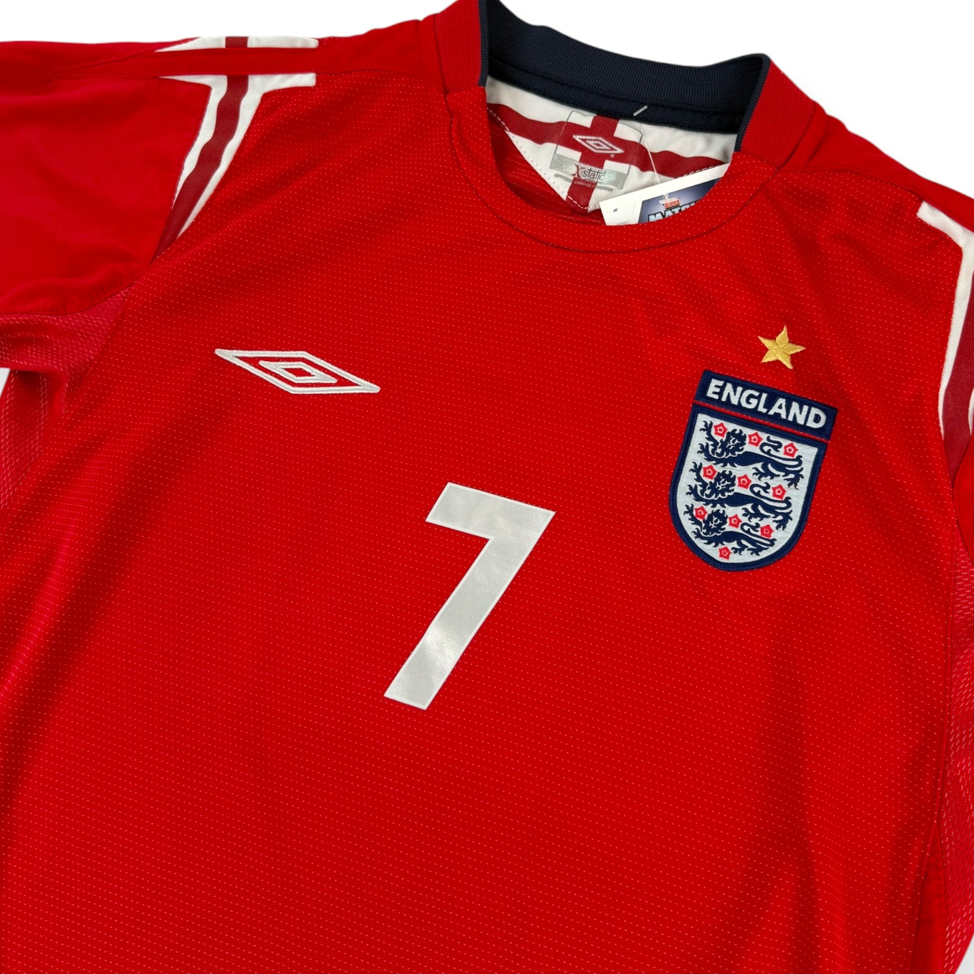 England 2004 Away Shirt, Beckham 7 (S)