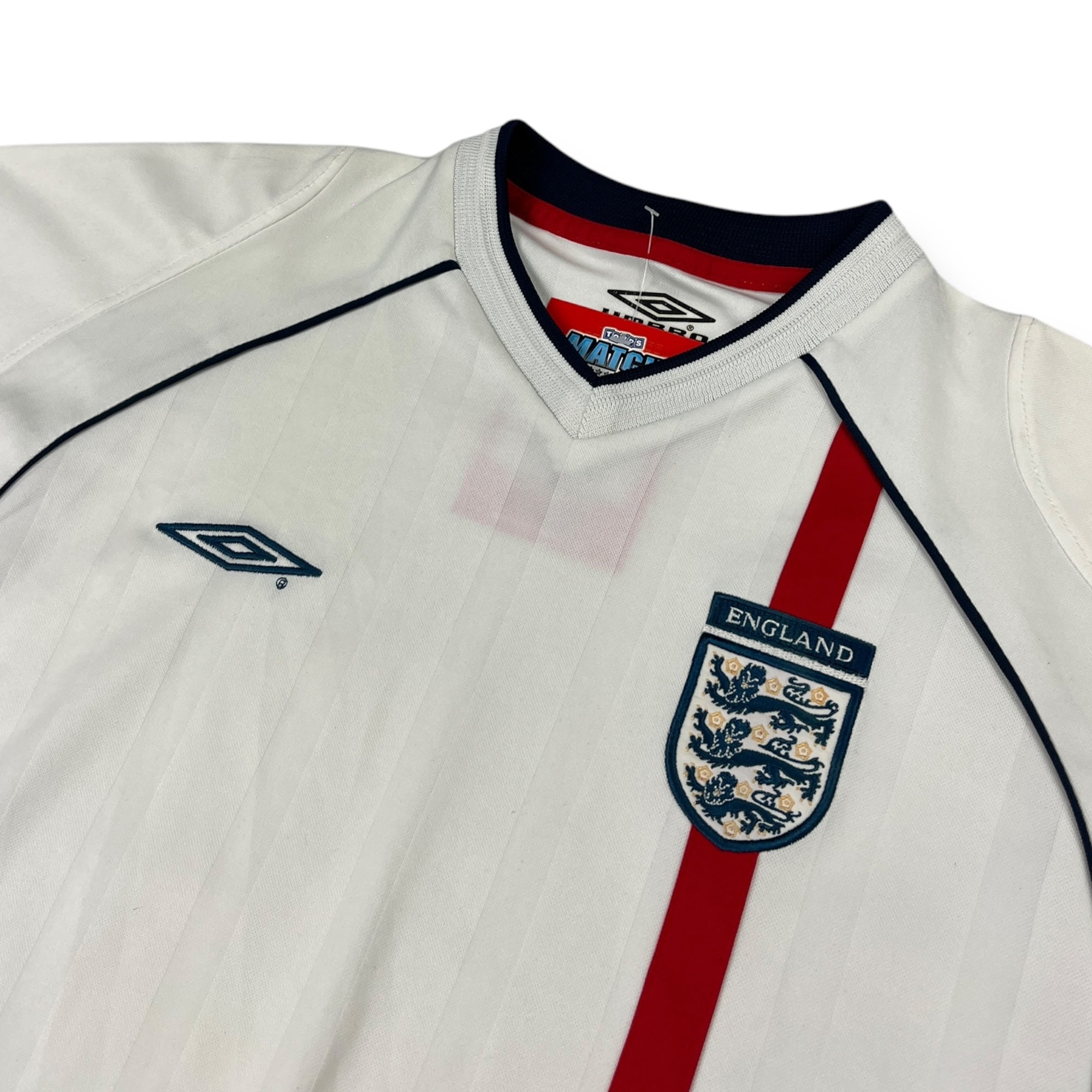 England 2001 Home Shirt L/S (S)