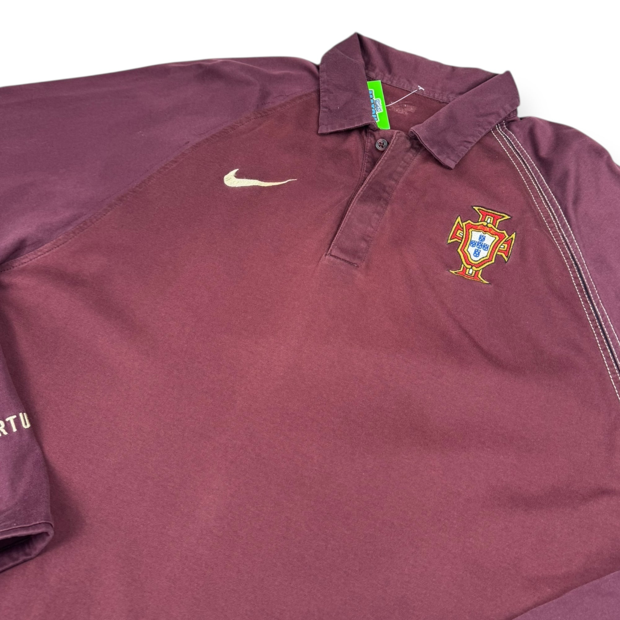 Portugal 2004 L/S Polo Shirt (XL)