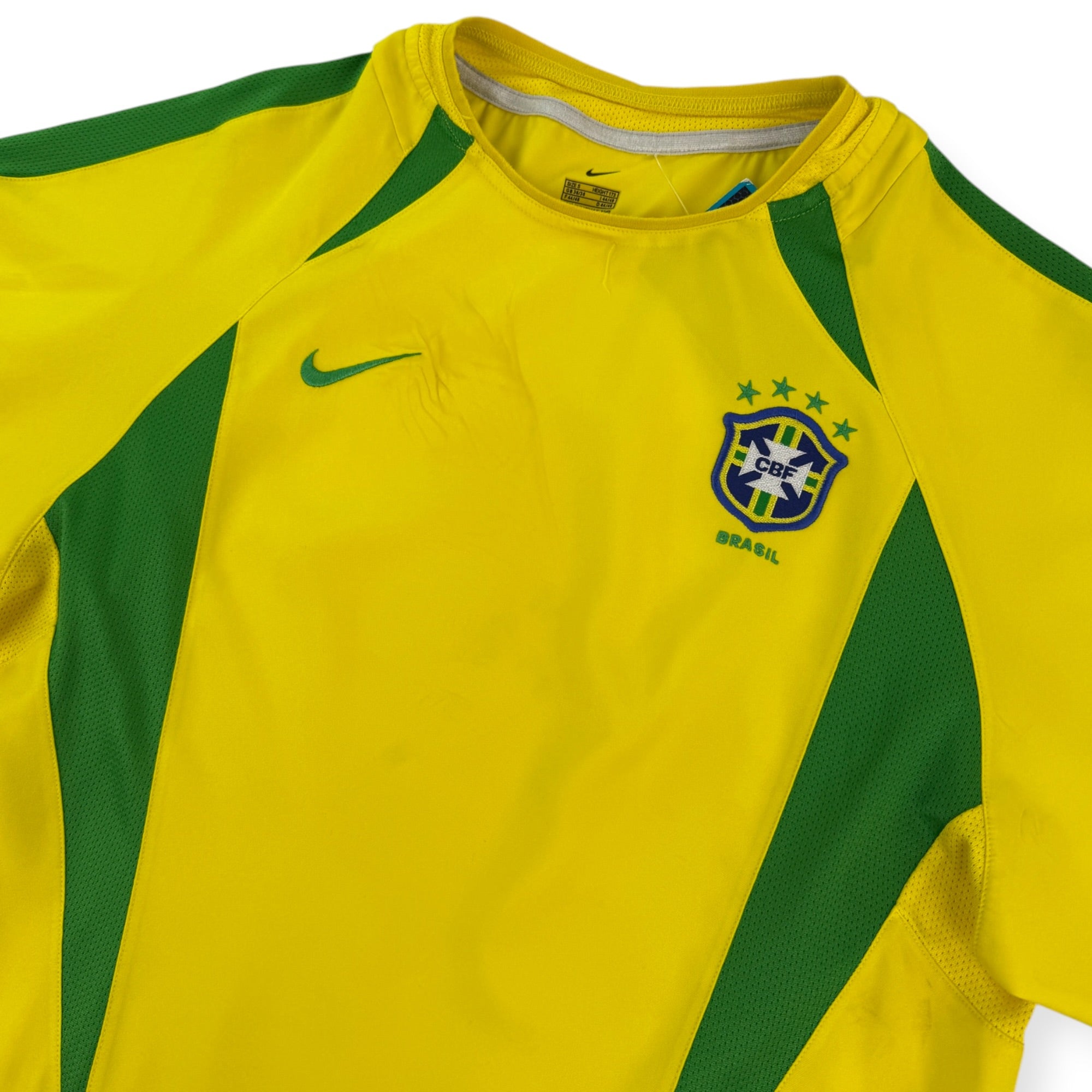Brazil 2002 Home Shirt (S)
