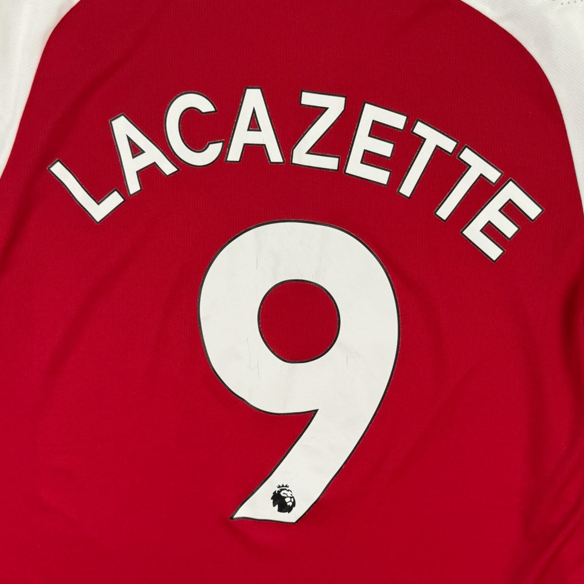 Arsenal 2017 Home Shirt, Lacazette 9 (L)