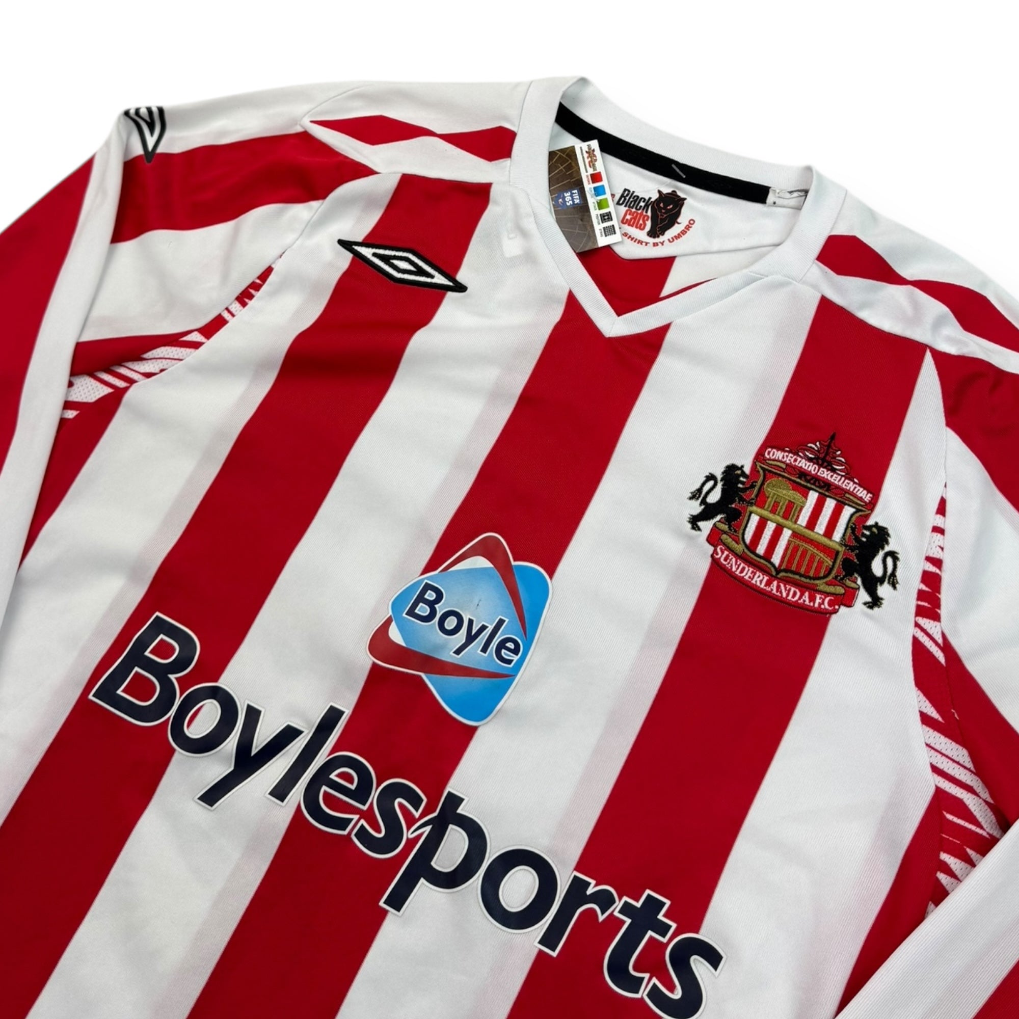 Sunderland 2007 Home Shirt L/S, G.Potter 19 (S)