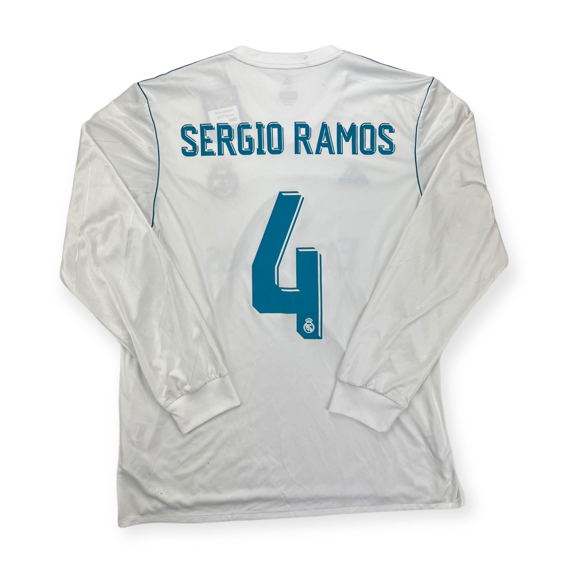 Real Madrid 2017 Home Shirt, Ramos 4